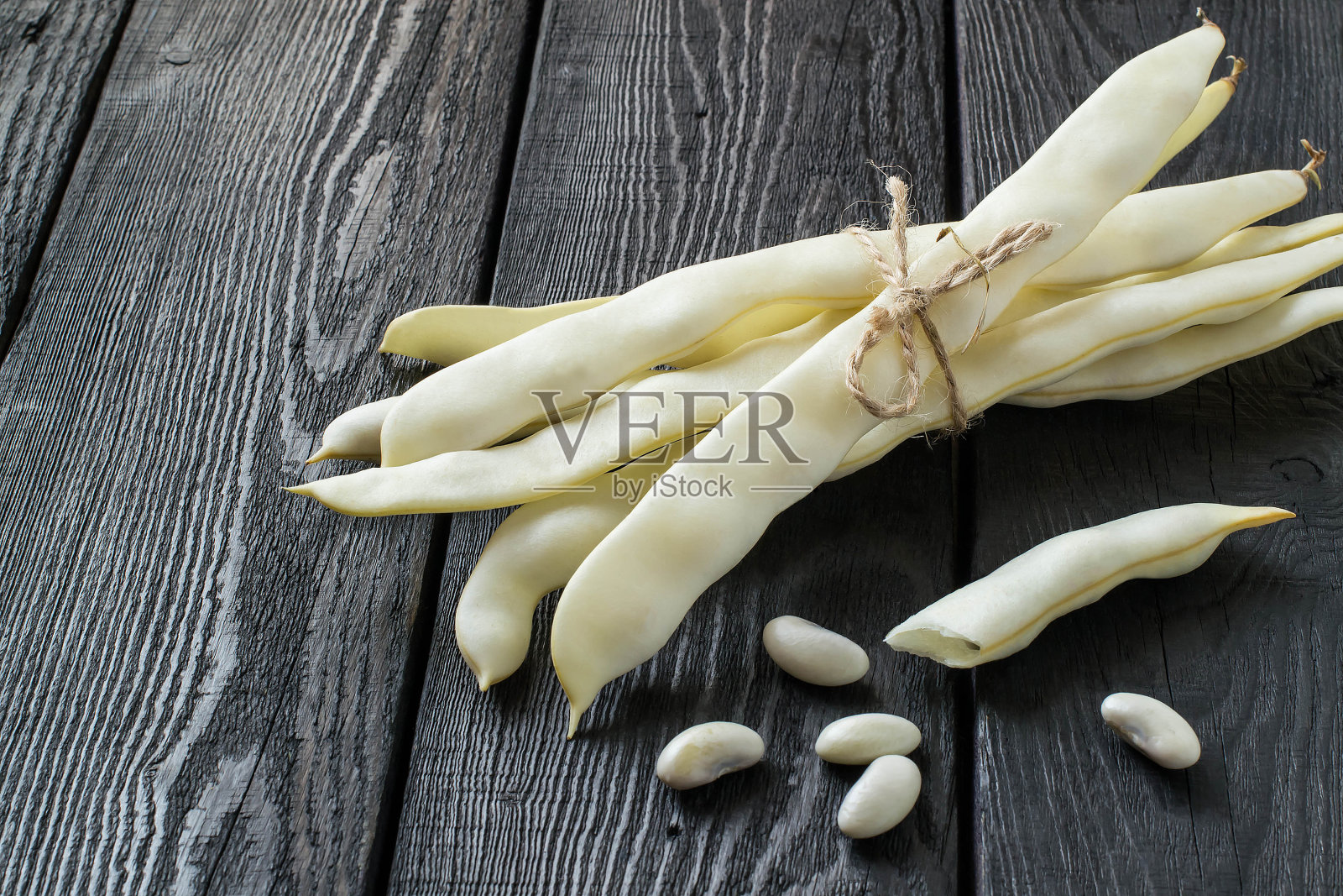 一束白菜豆照片摄影图片