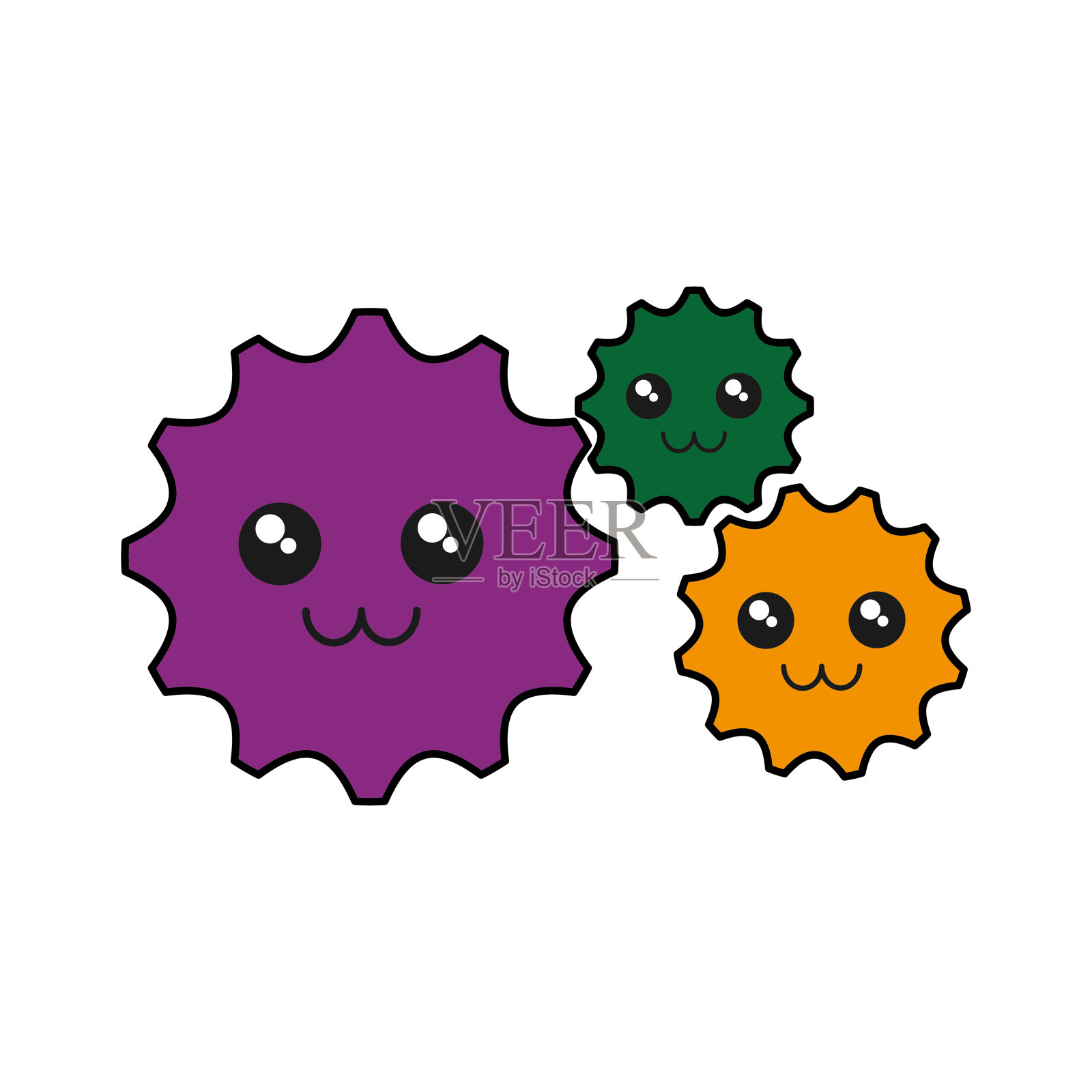 齿轮图标设计元素图片