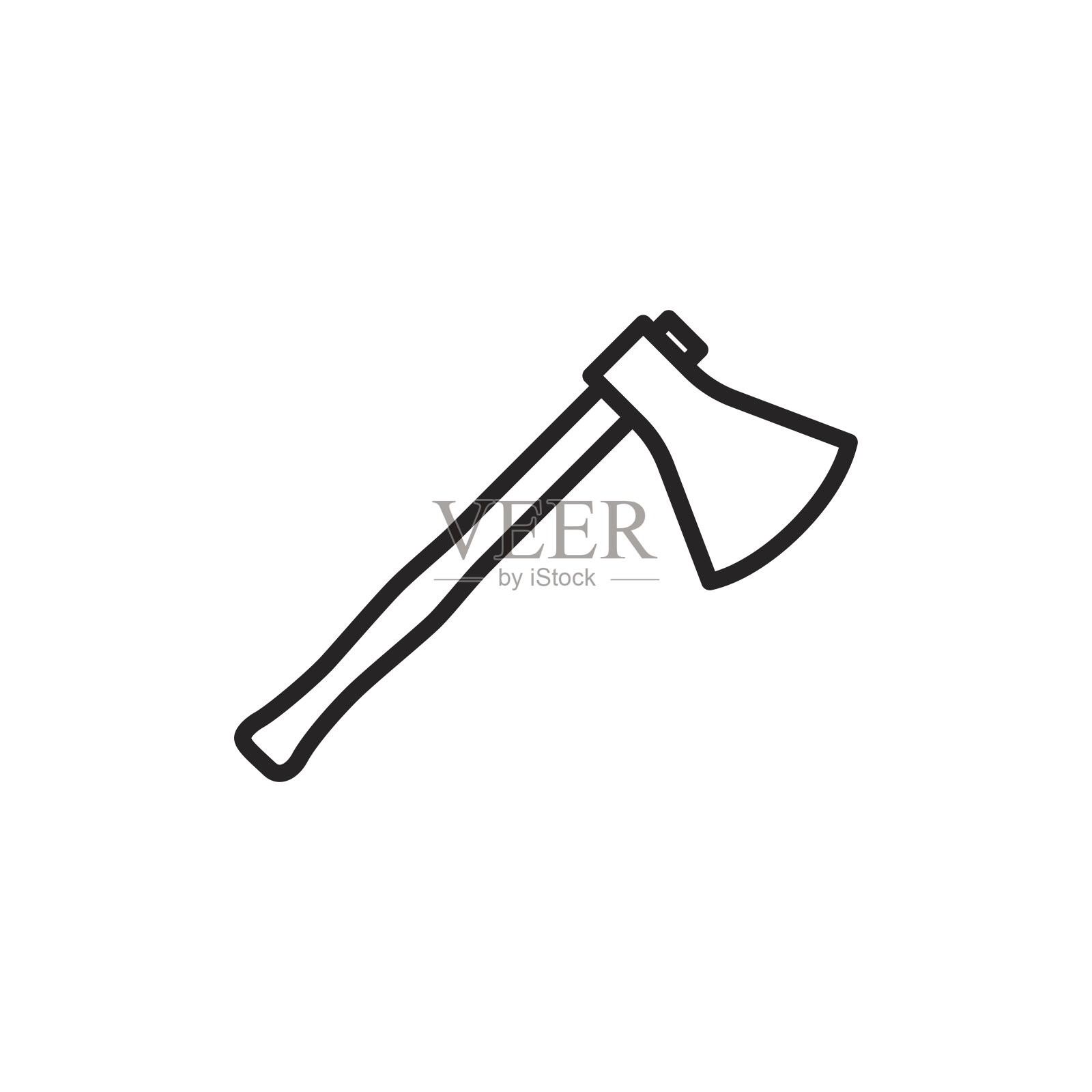 细线ax图标图标素材