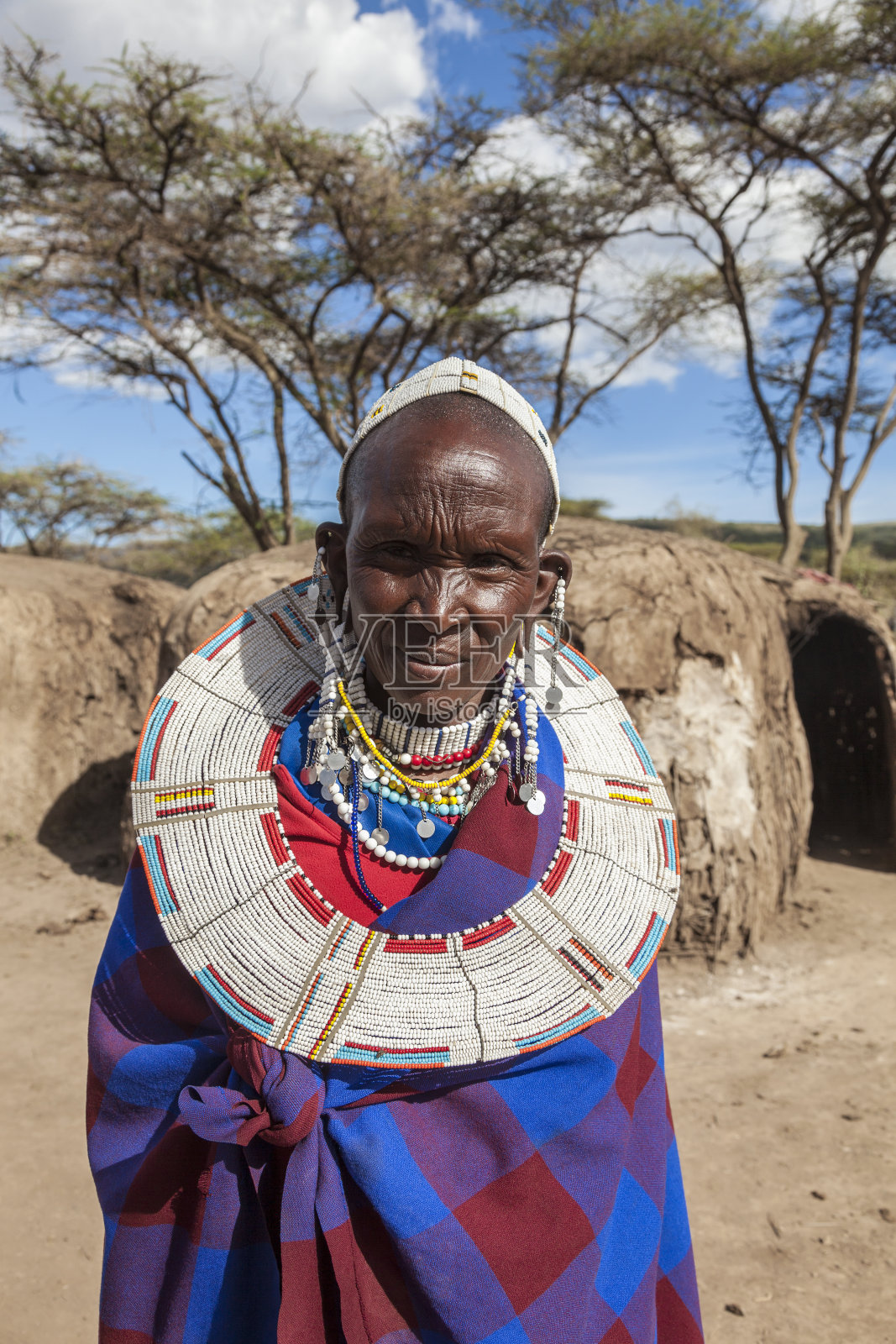 坦桑尼亚的马赛人照片摄影图片