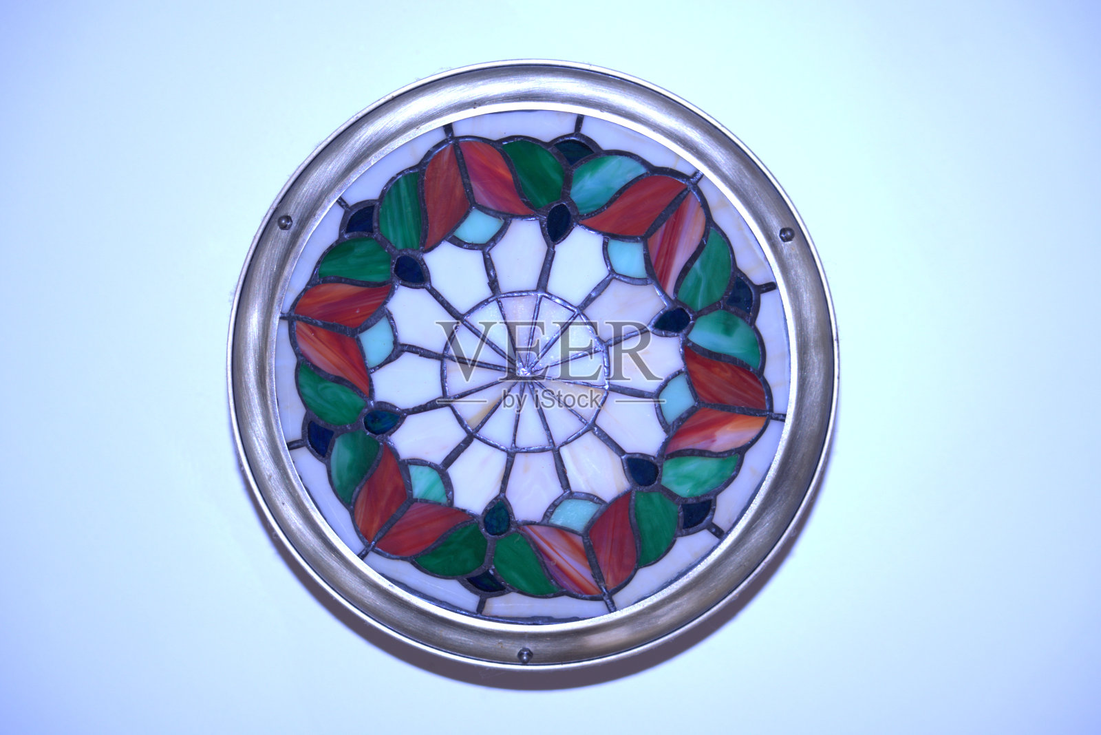 五颜六色的灯罩照片摄影图片