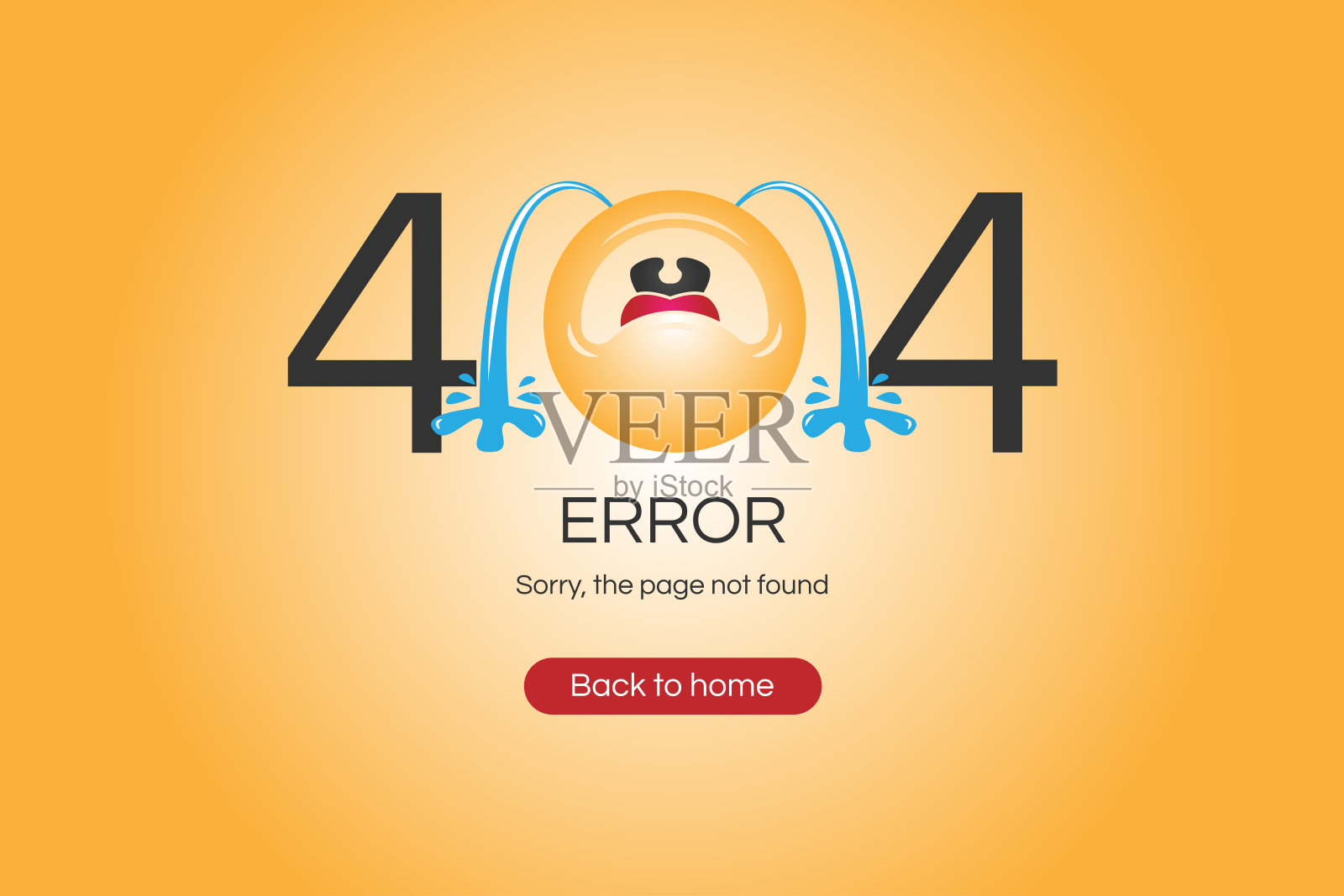 找不到404错误页面插画图片素材