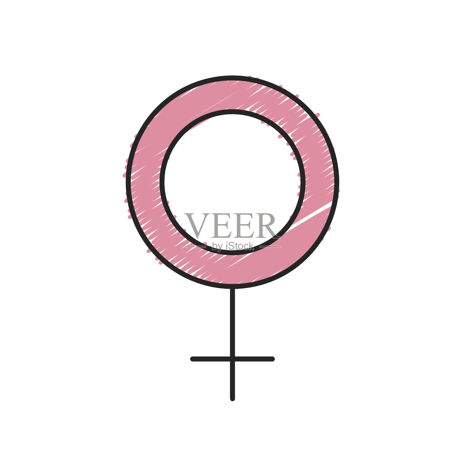 女性符号标识装饰设计插画图片素材