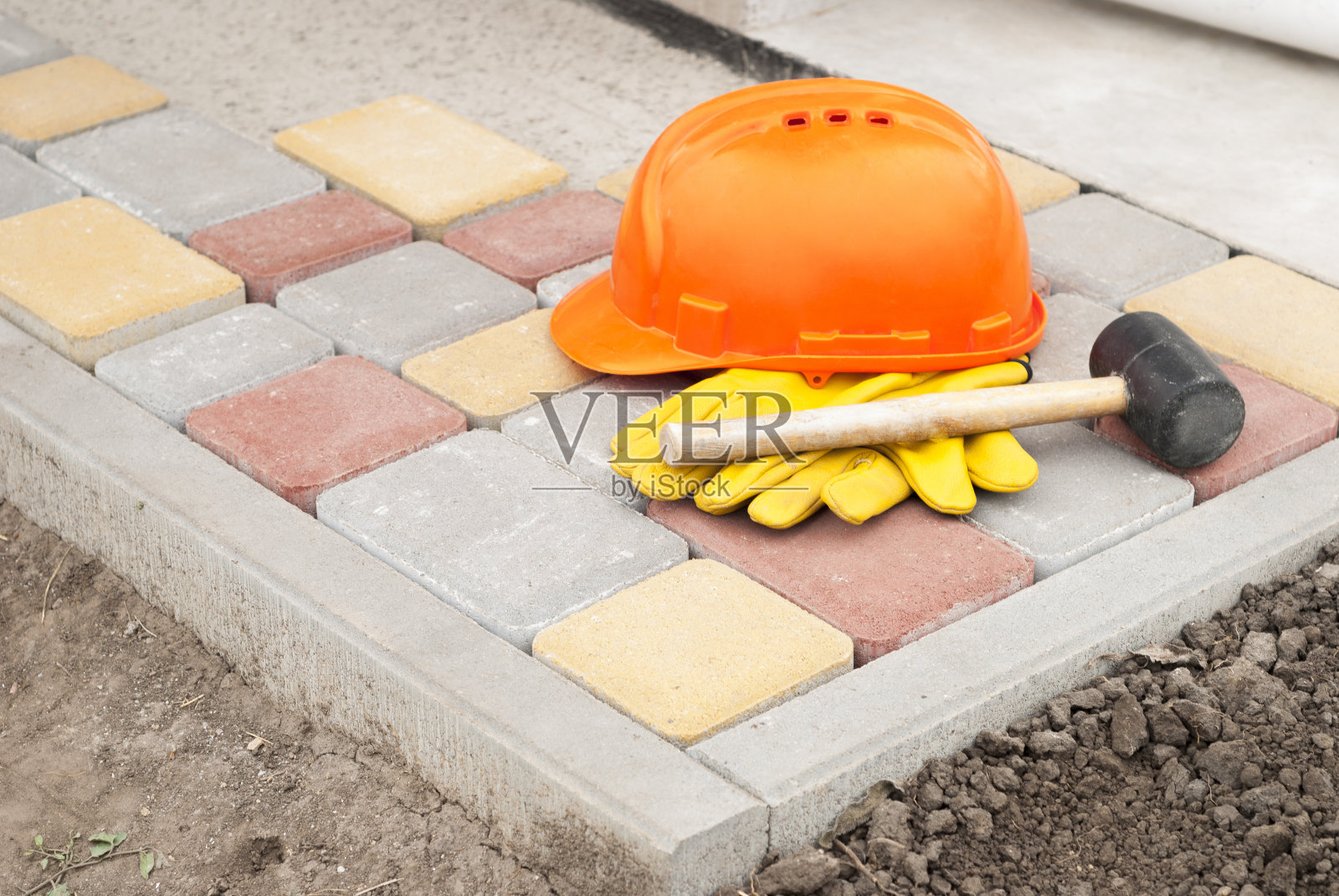 铺路石板照片摄影图片