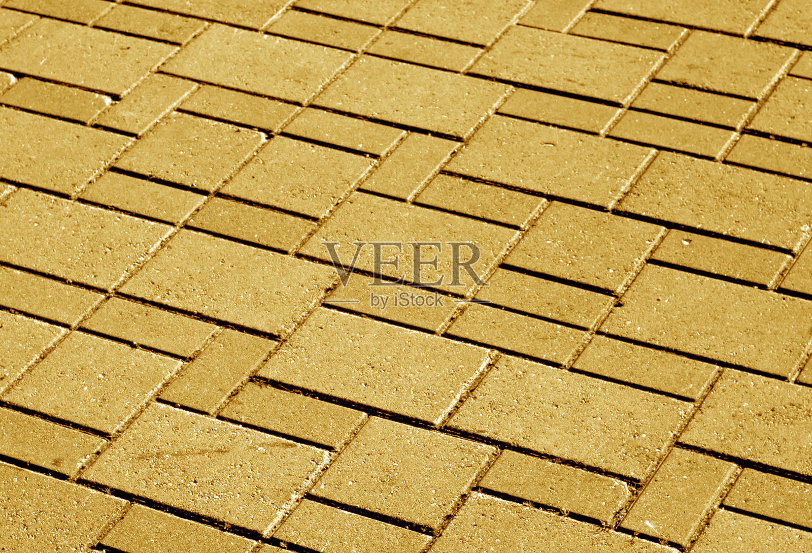 橙色路面图案，模糊效果照片摄影图片