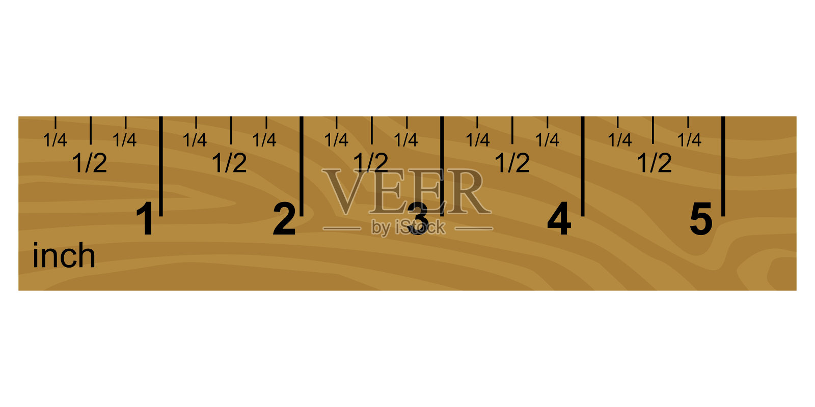 木寸尺插画图片素材