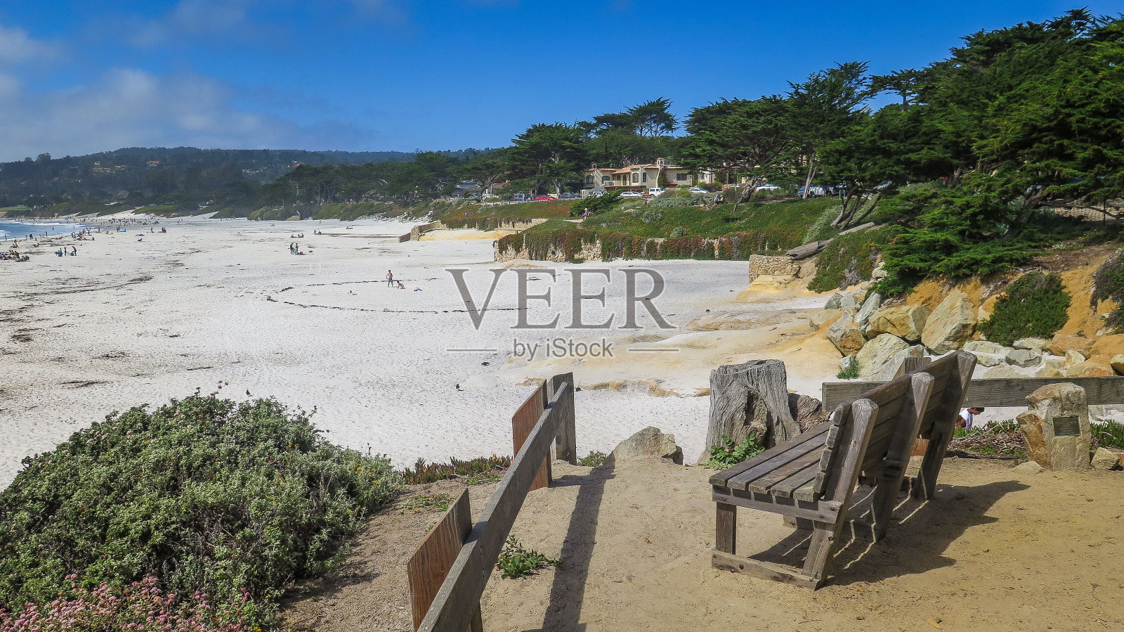 探索美国加州的太平洋1号公路照片摄影图片