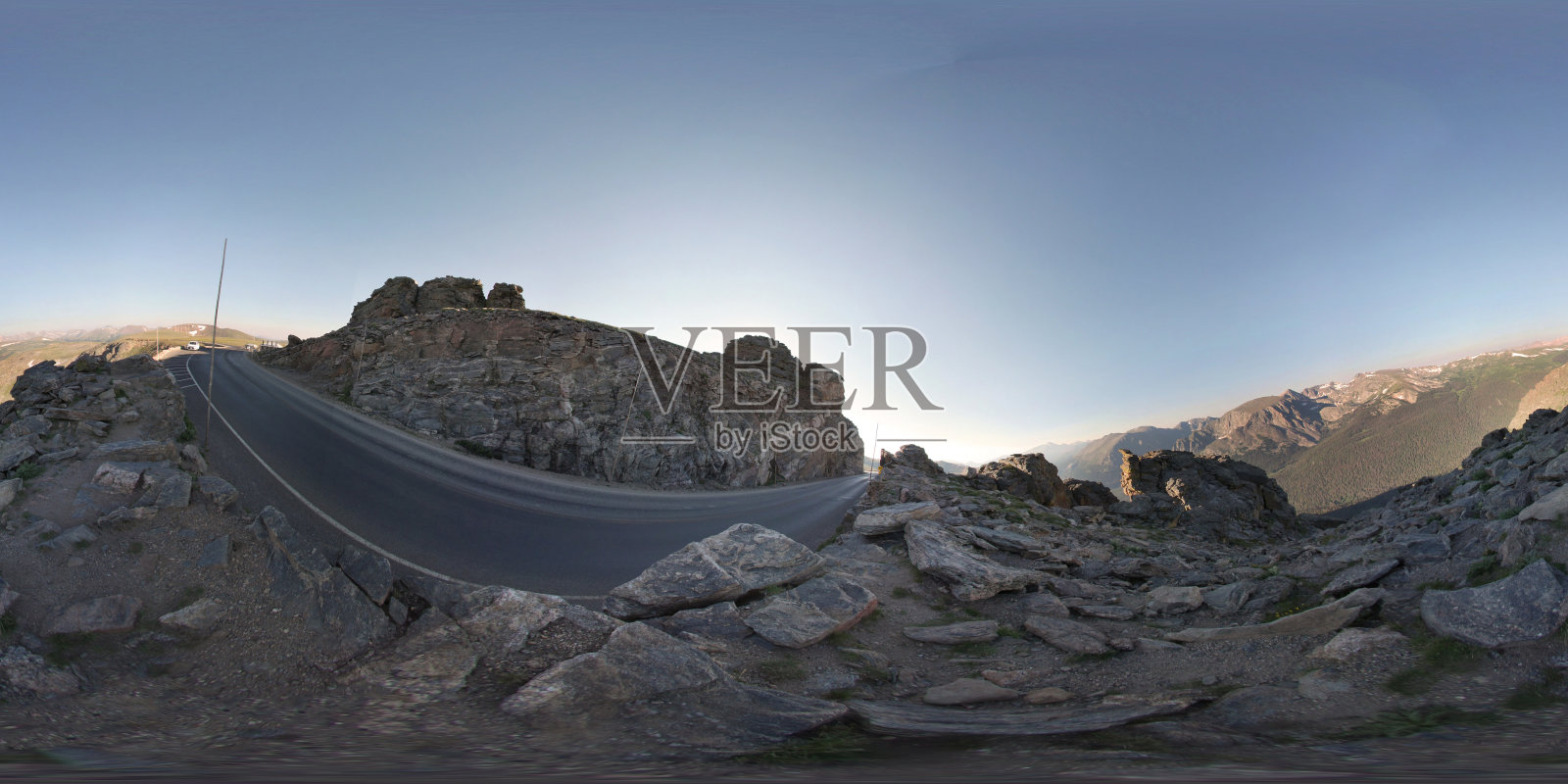 落基山国家公园路照片摄影图片