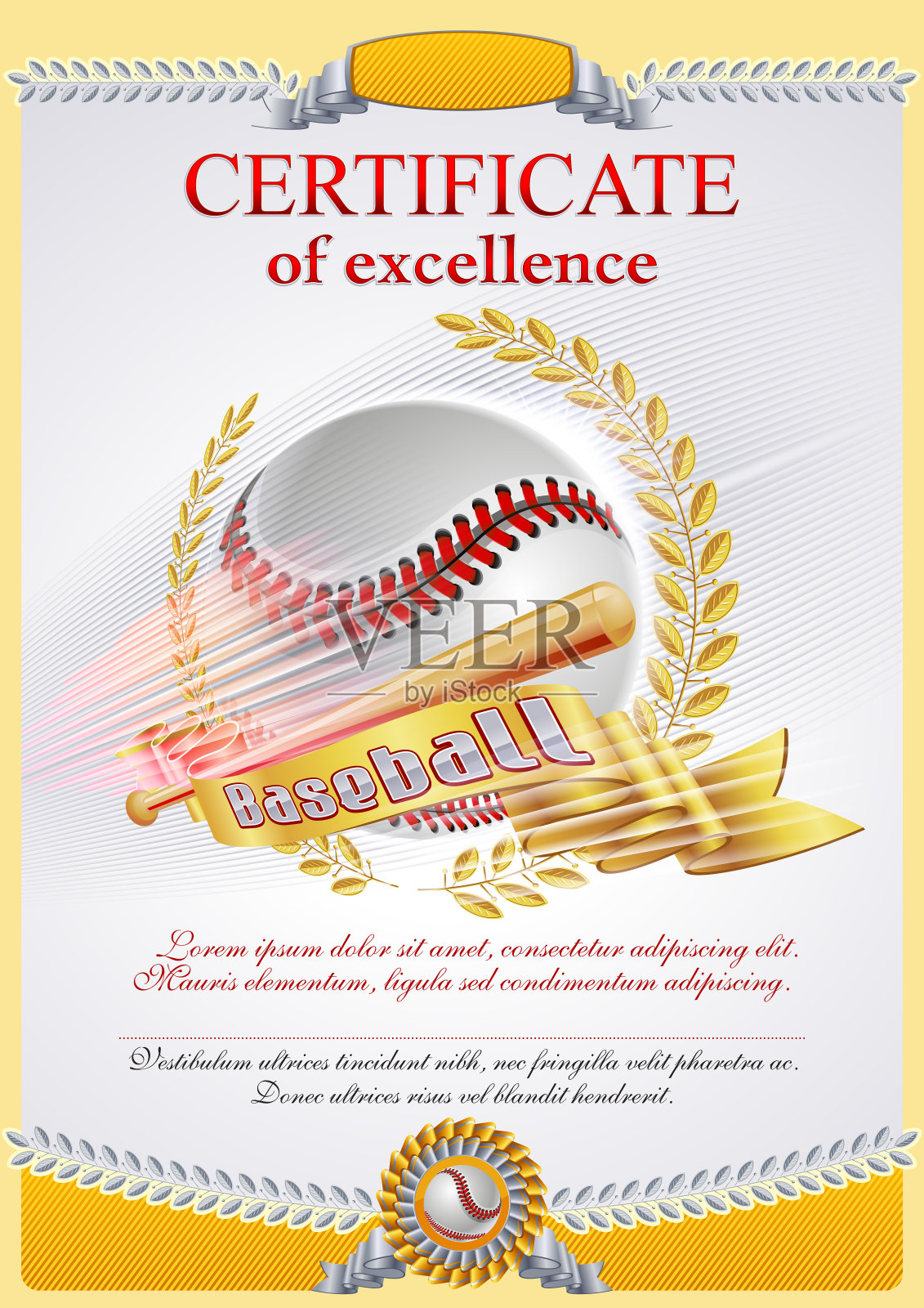 棒球设计模板素材