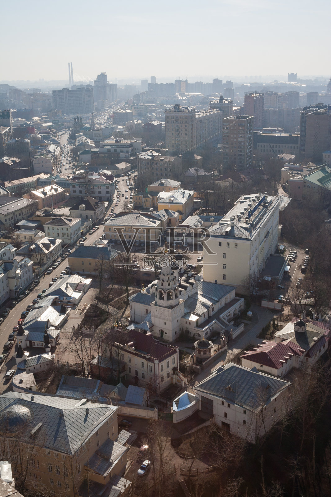 清晨的莫斯科照片摄影图片