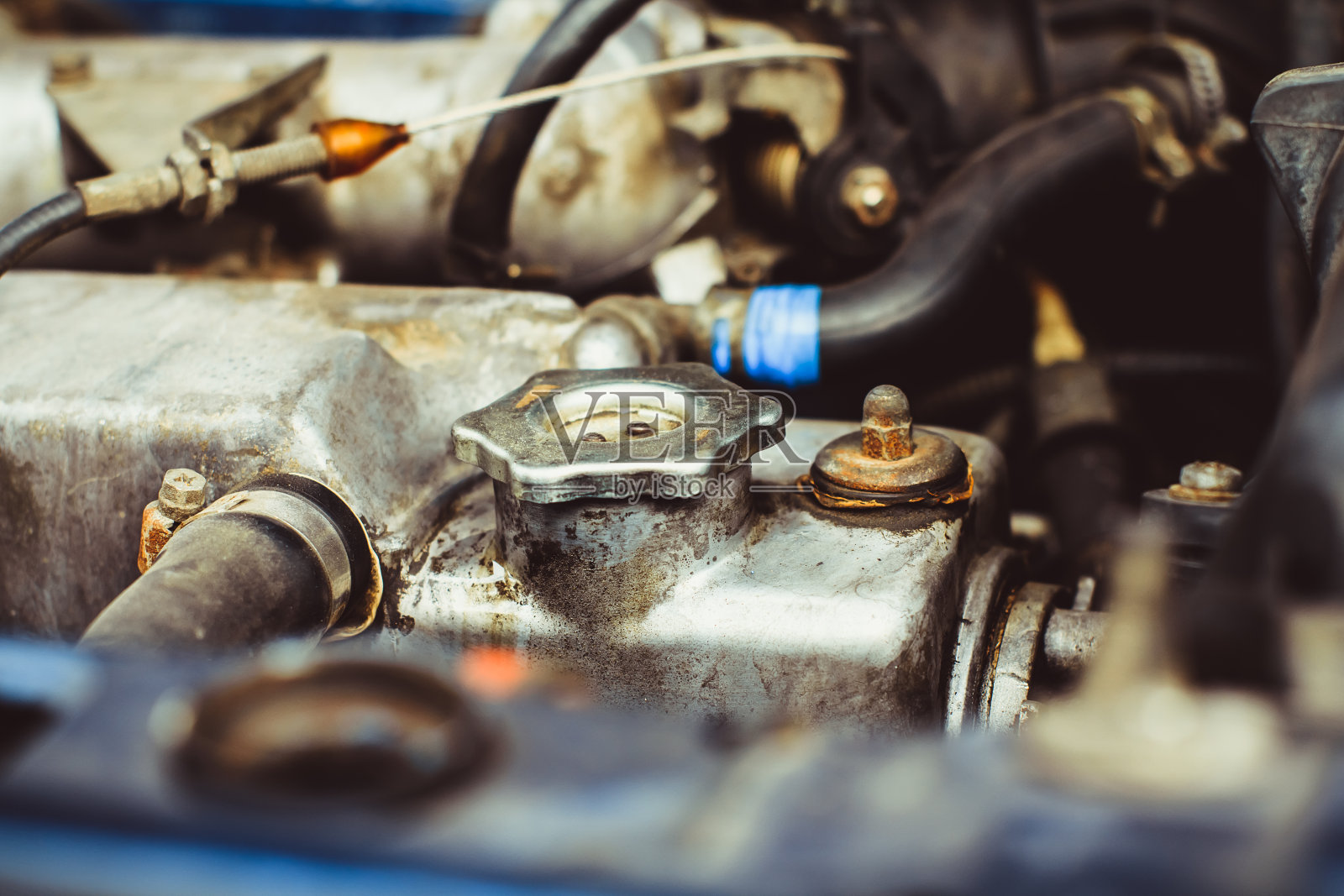 汽车引擎特写镜头照片摄影图片