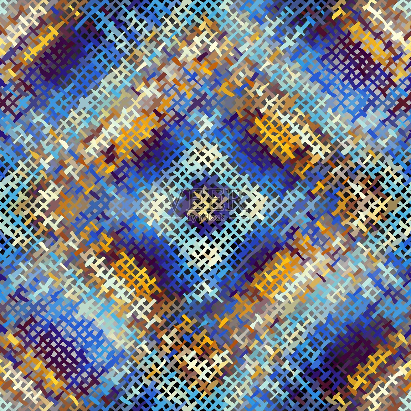 无缝的粗帆布插画图片素材