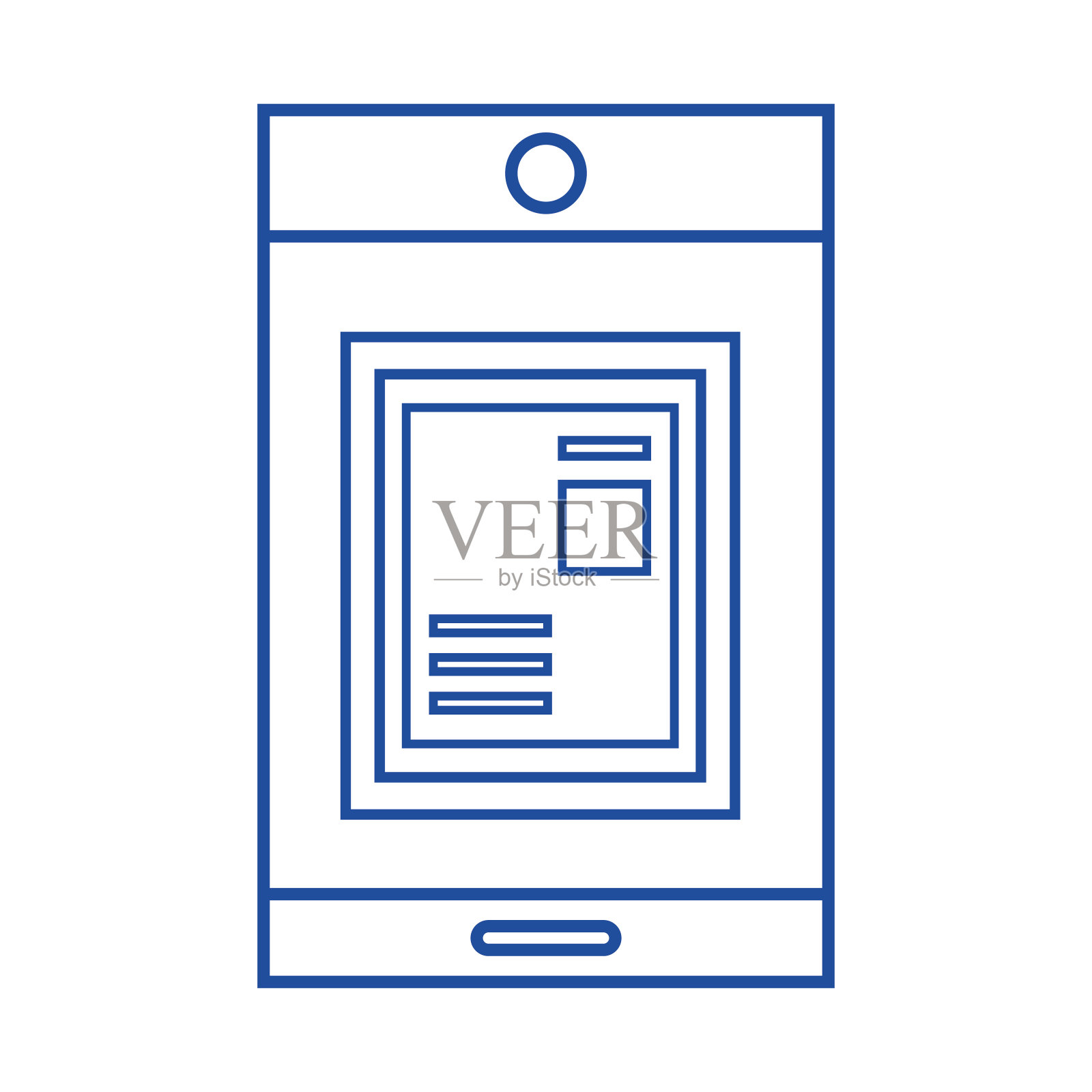 剪影智能手机技术与文件信息数据插画图片素材