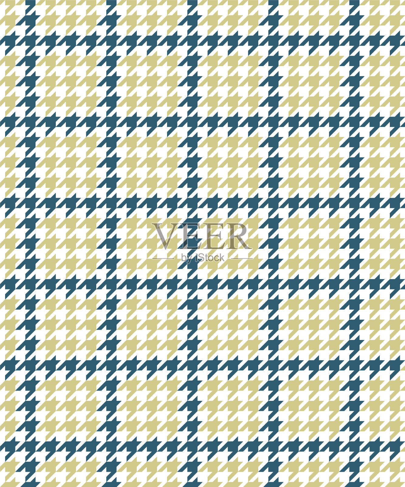 犬牙花纹图案插画图片素材