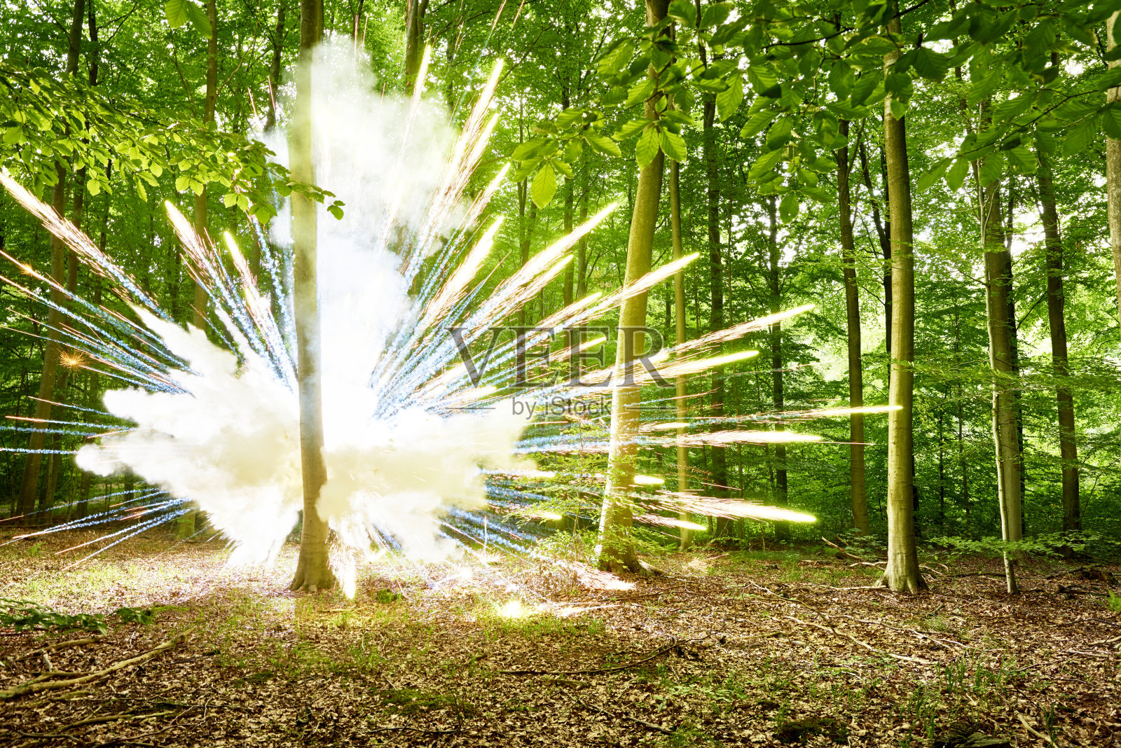 自然能量爆发照片摄影图片