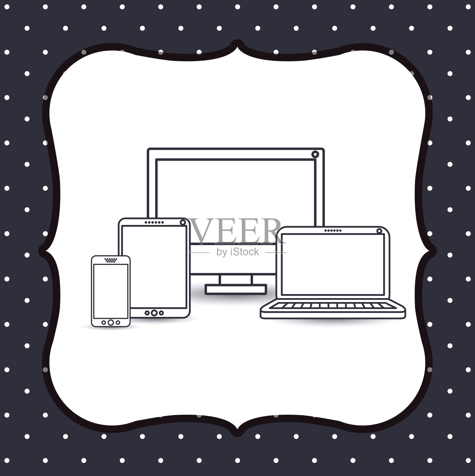 设备电子设计插画图片素材