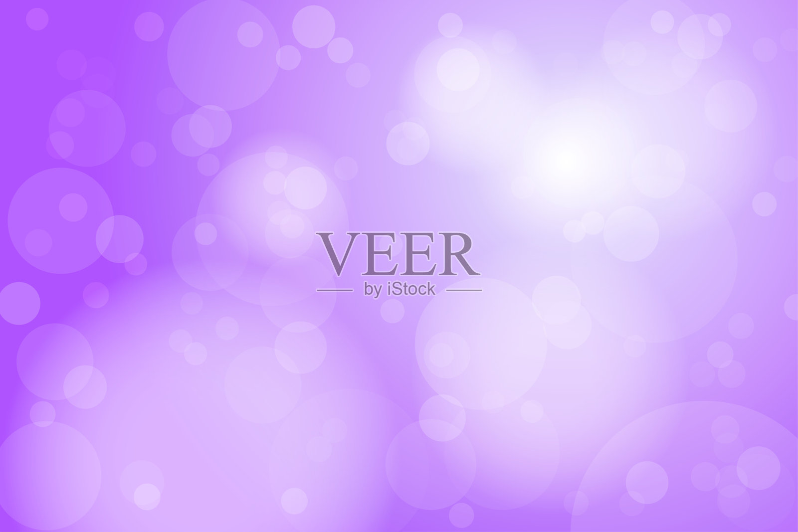 紫色紫罗兰散景抽象背景插画图片素材