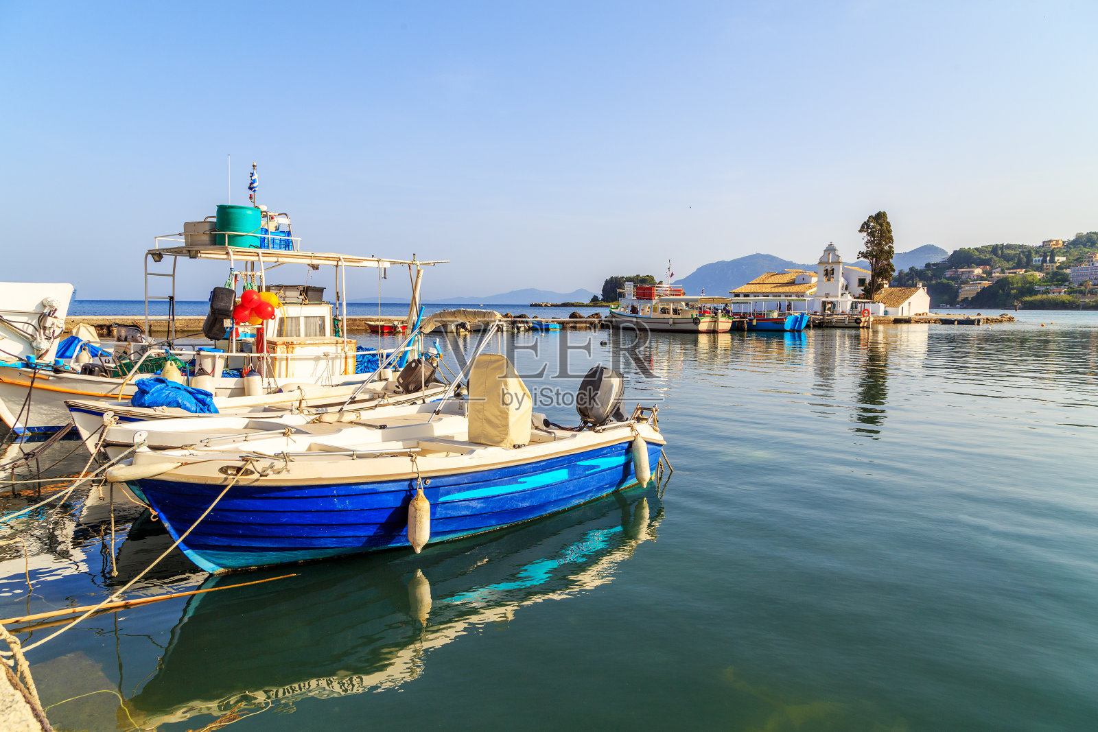 弗拉切纳修道院， 希腊照片摄影图片