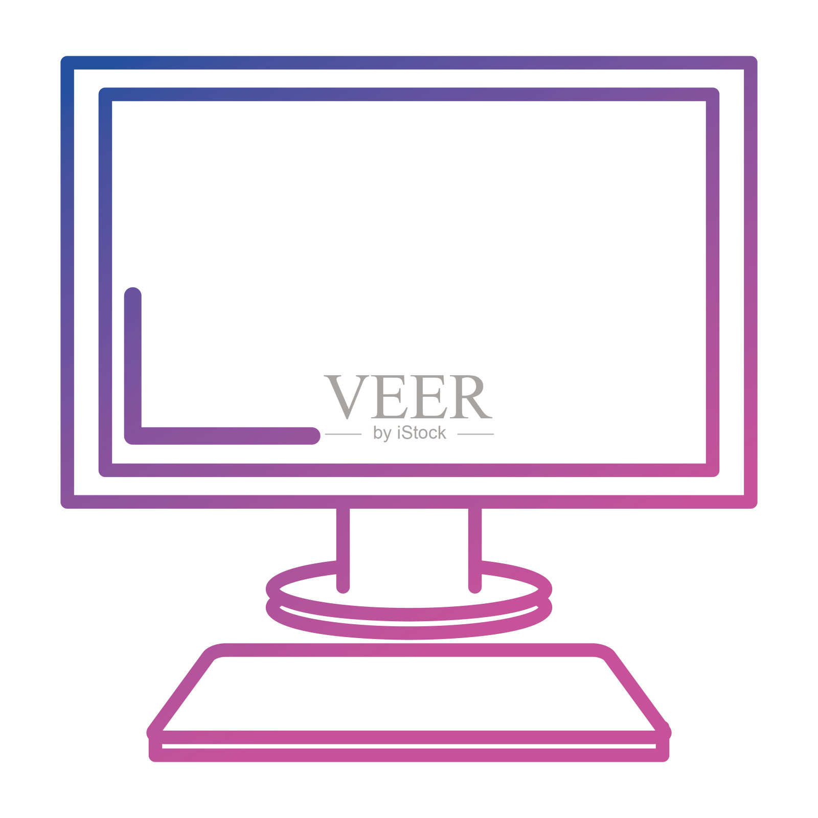 计算机桌面隔离图标设计元素图片