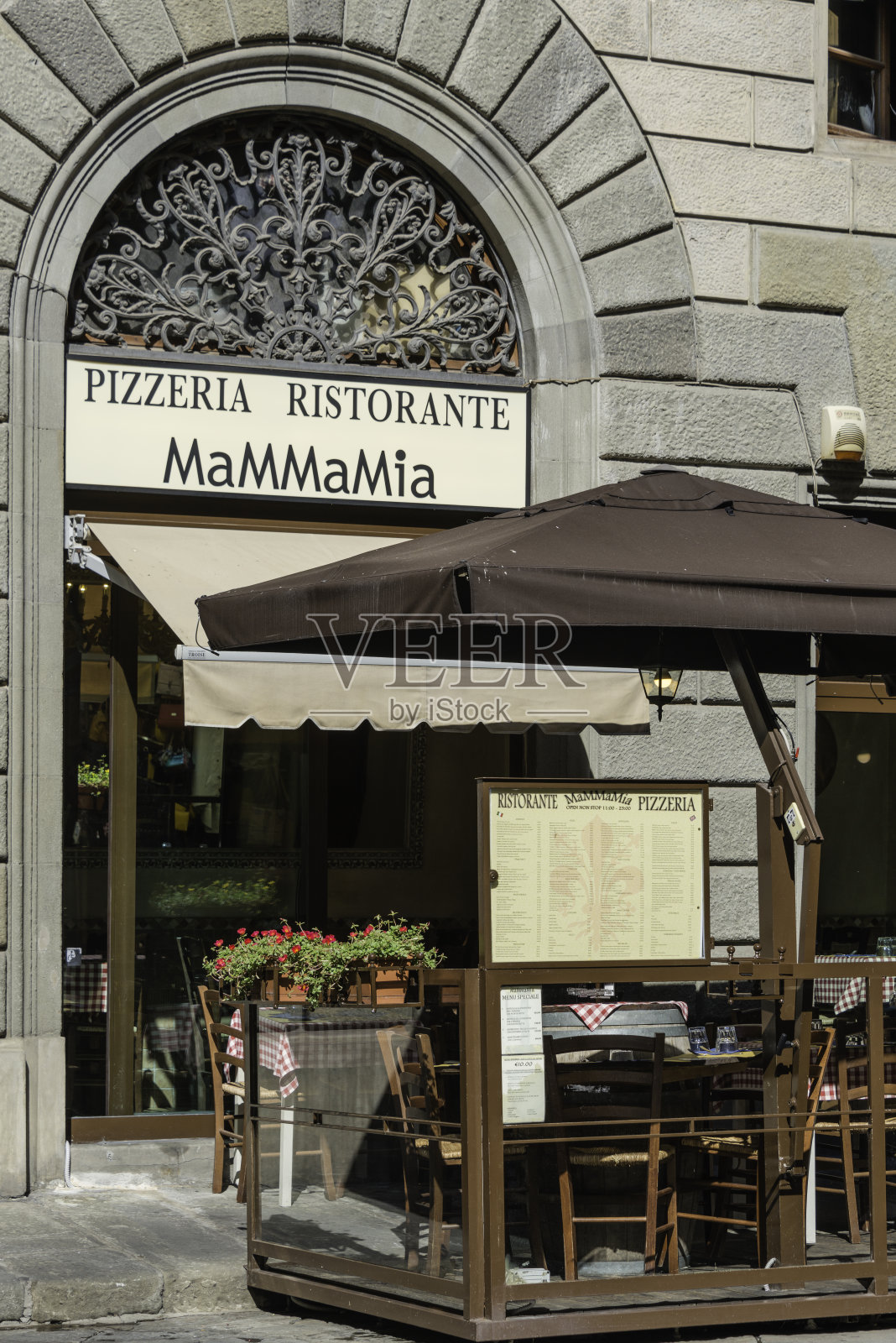 披萨店,佛罗伦萨,意大利照片摄影图片