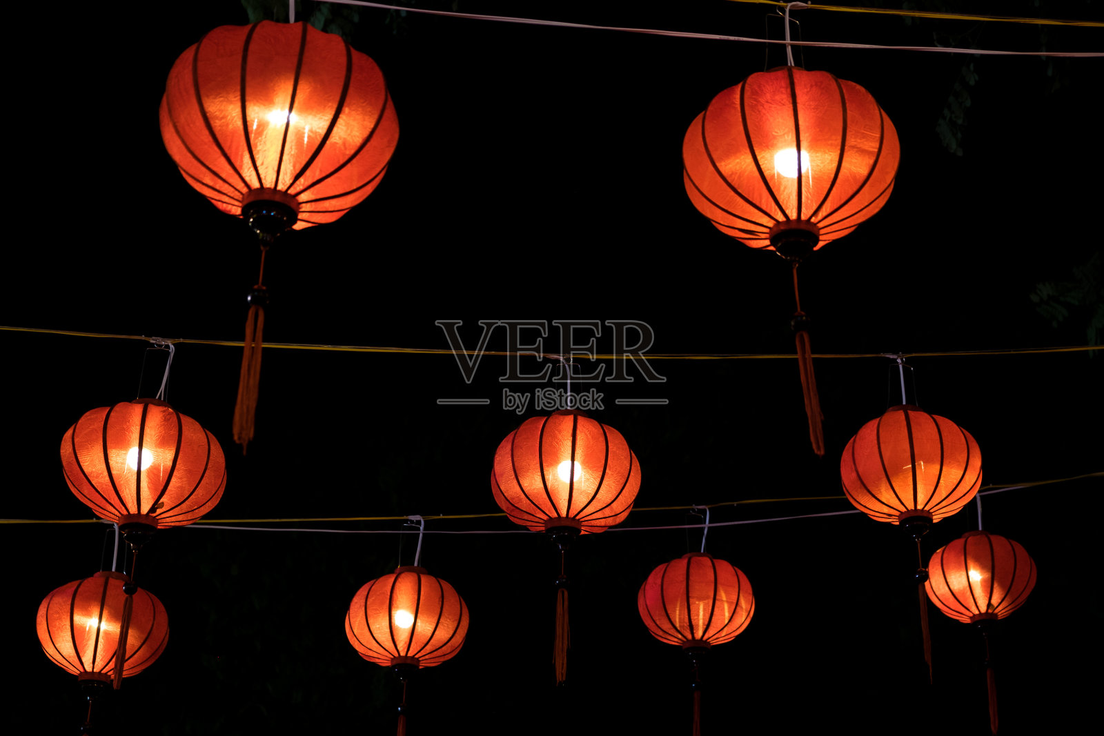 特写的灯笼在中秋节的事件照片摄影图片