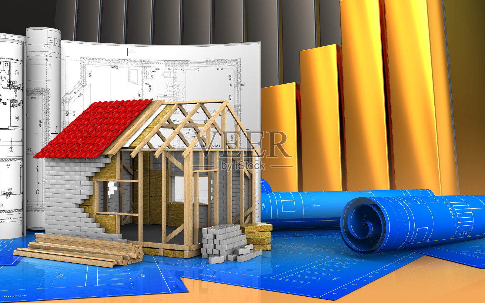 三维空照片摄影图片