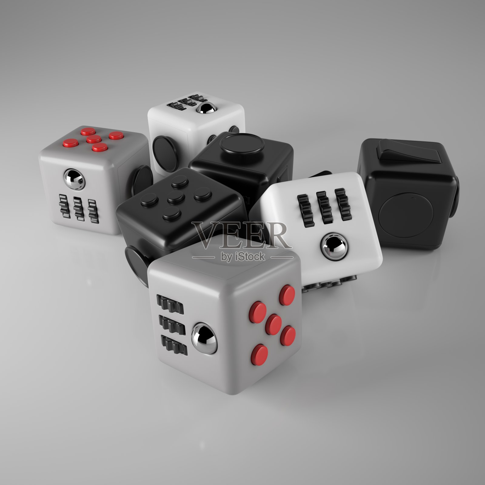 烦躁不安的多维数据集照片摄影图片