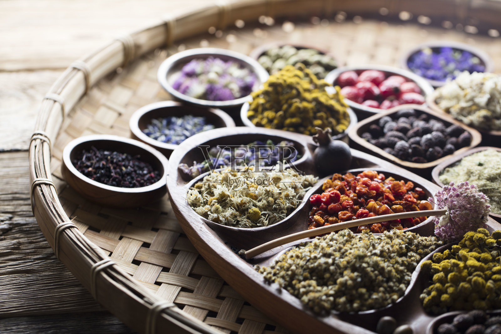 自然医学。照片摄影图片