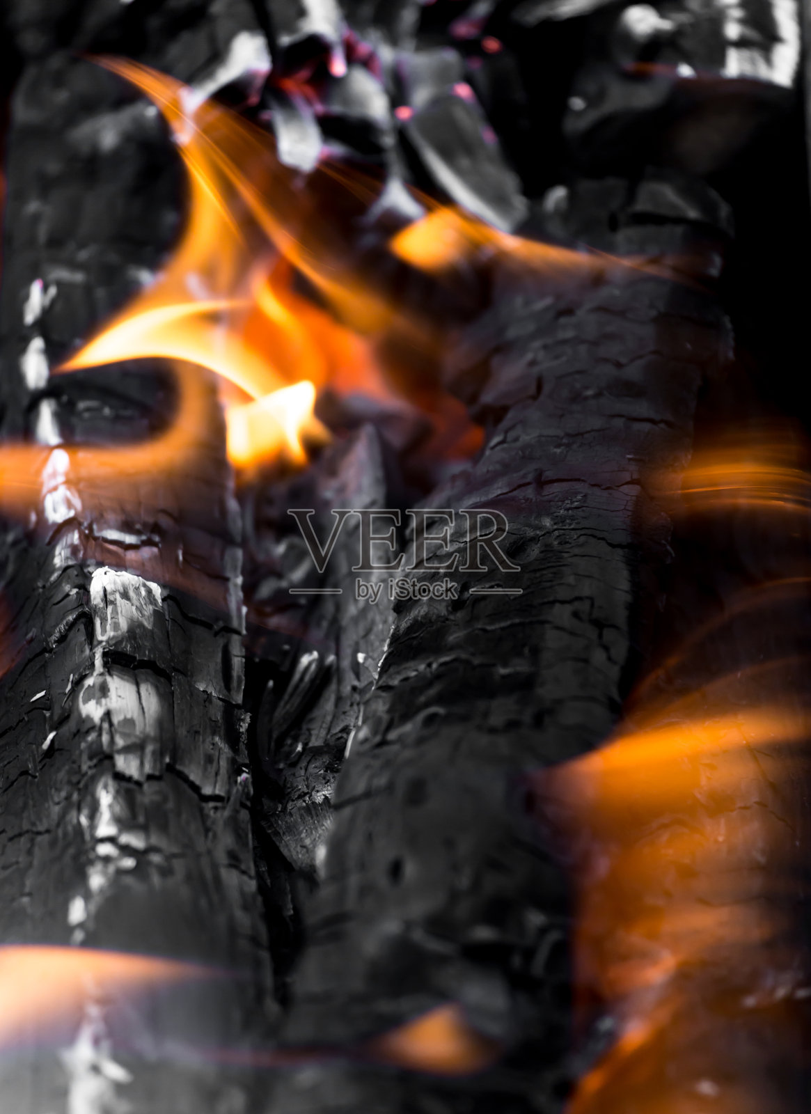 燃烧的木炭背景照片摄影图片