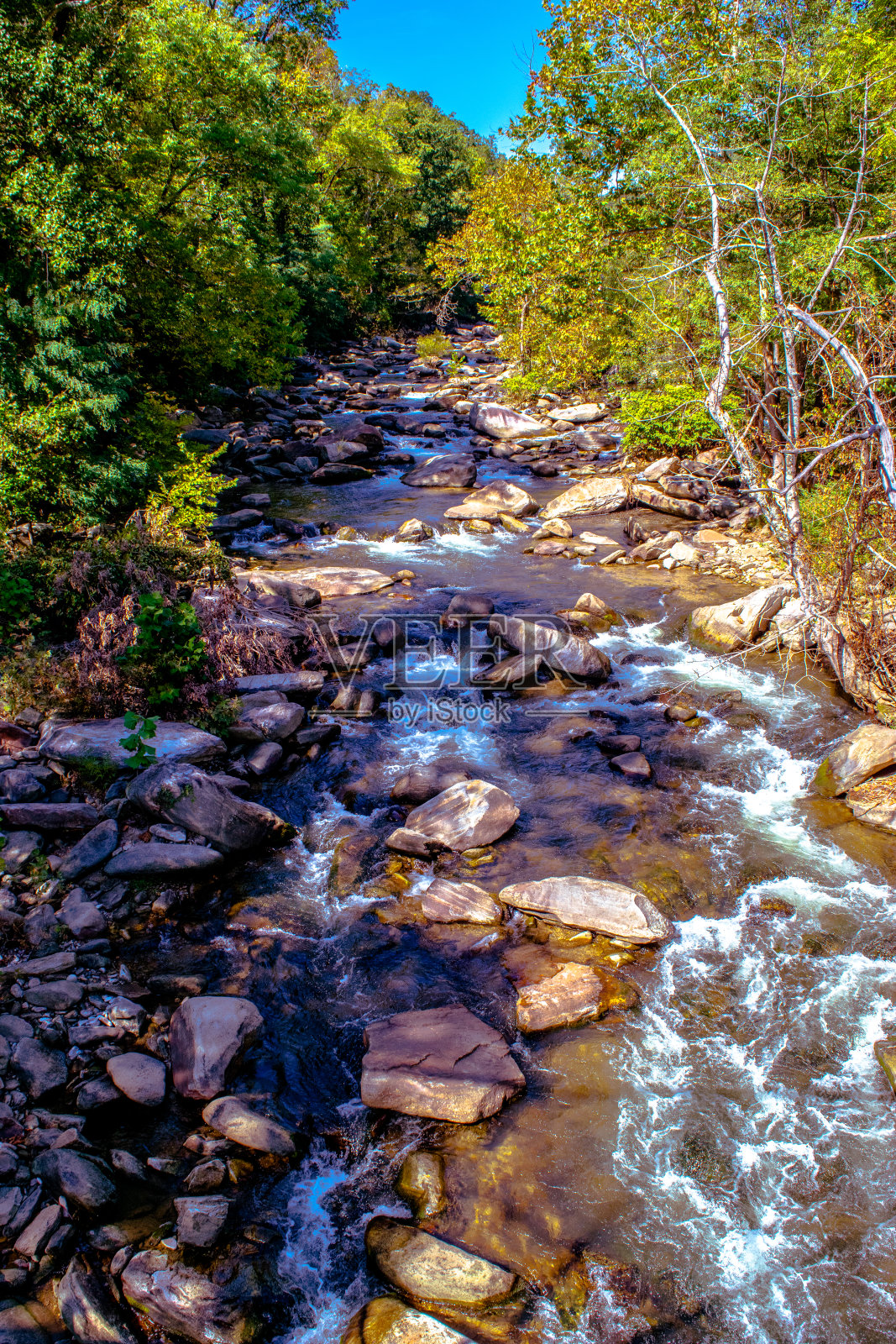 北卡罗来纳州的烟囱岩照片摄影图片