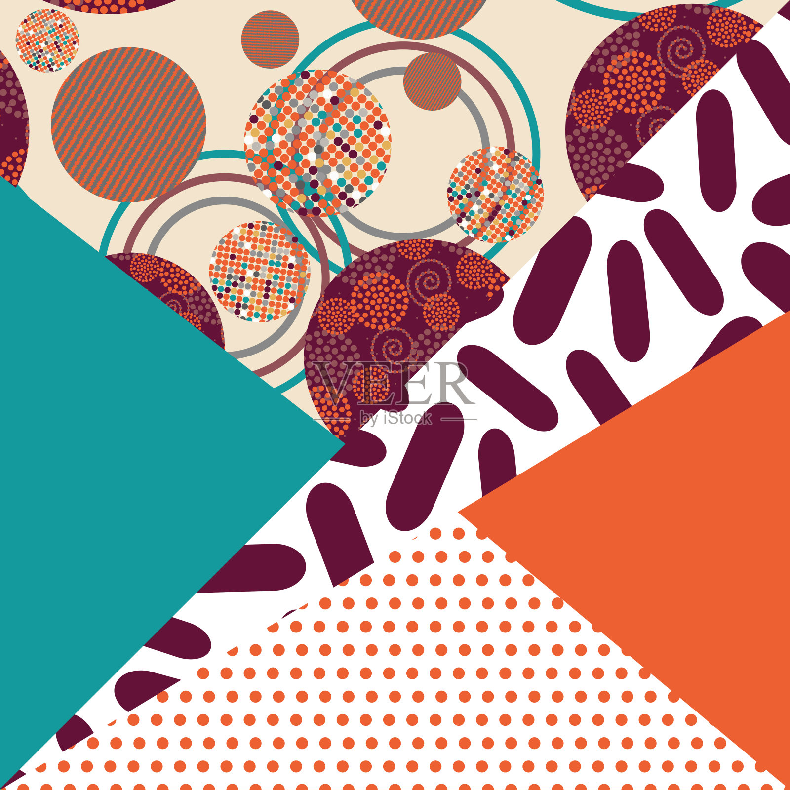 向量抽象背景插画图片素材