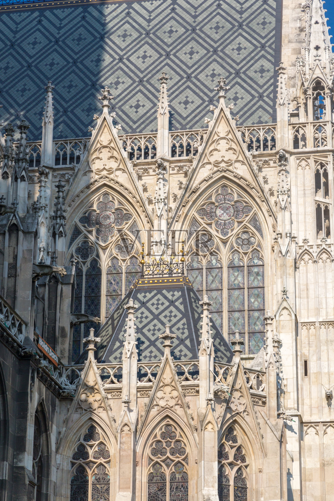 维也纳的许愿教堂照片摄影图片