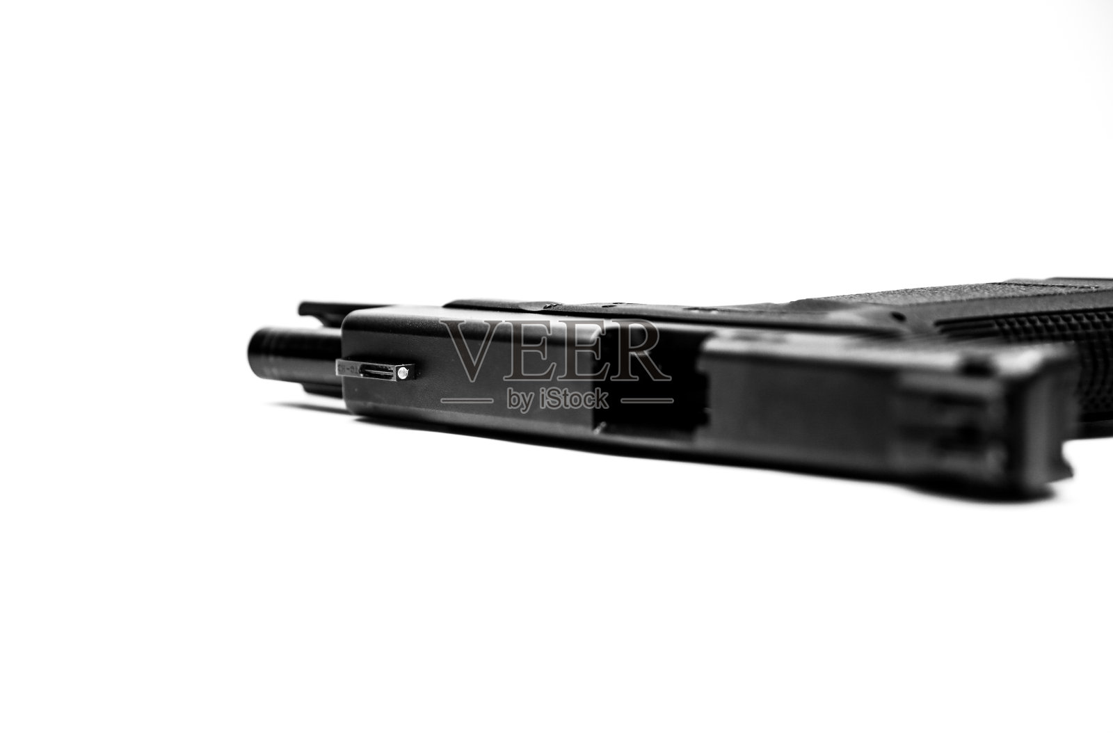 半自动手枪照片摄影图片