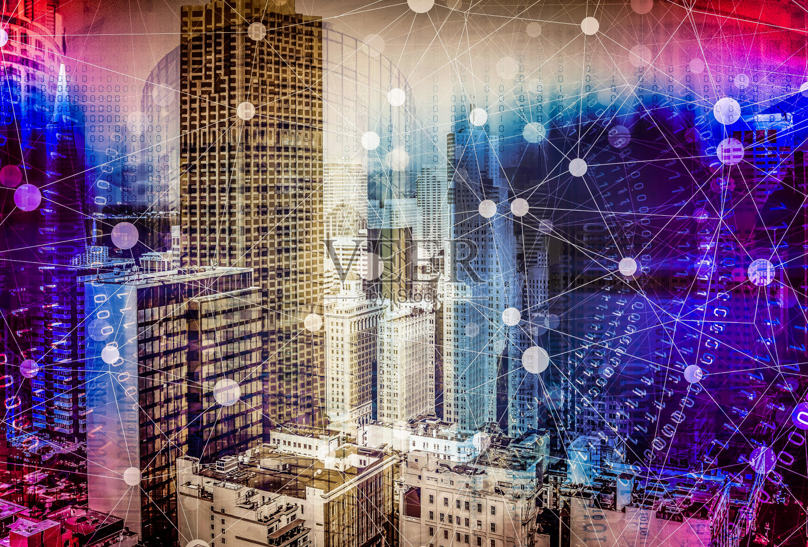 智能城市的概念照片摄影图片