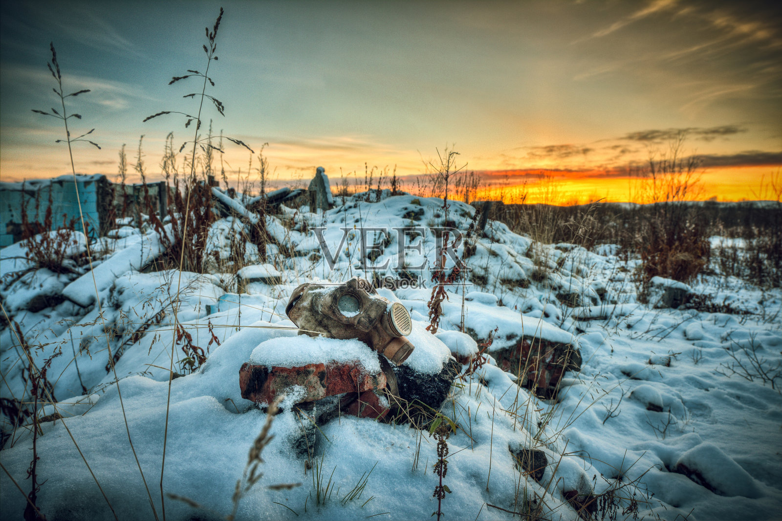 世界末日后照片摄影图片