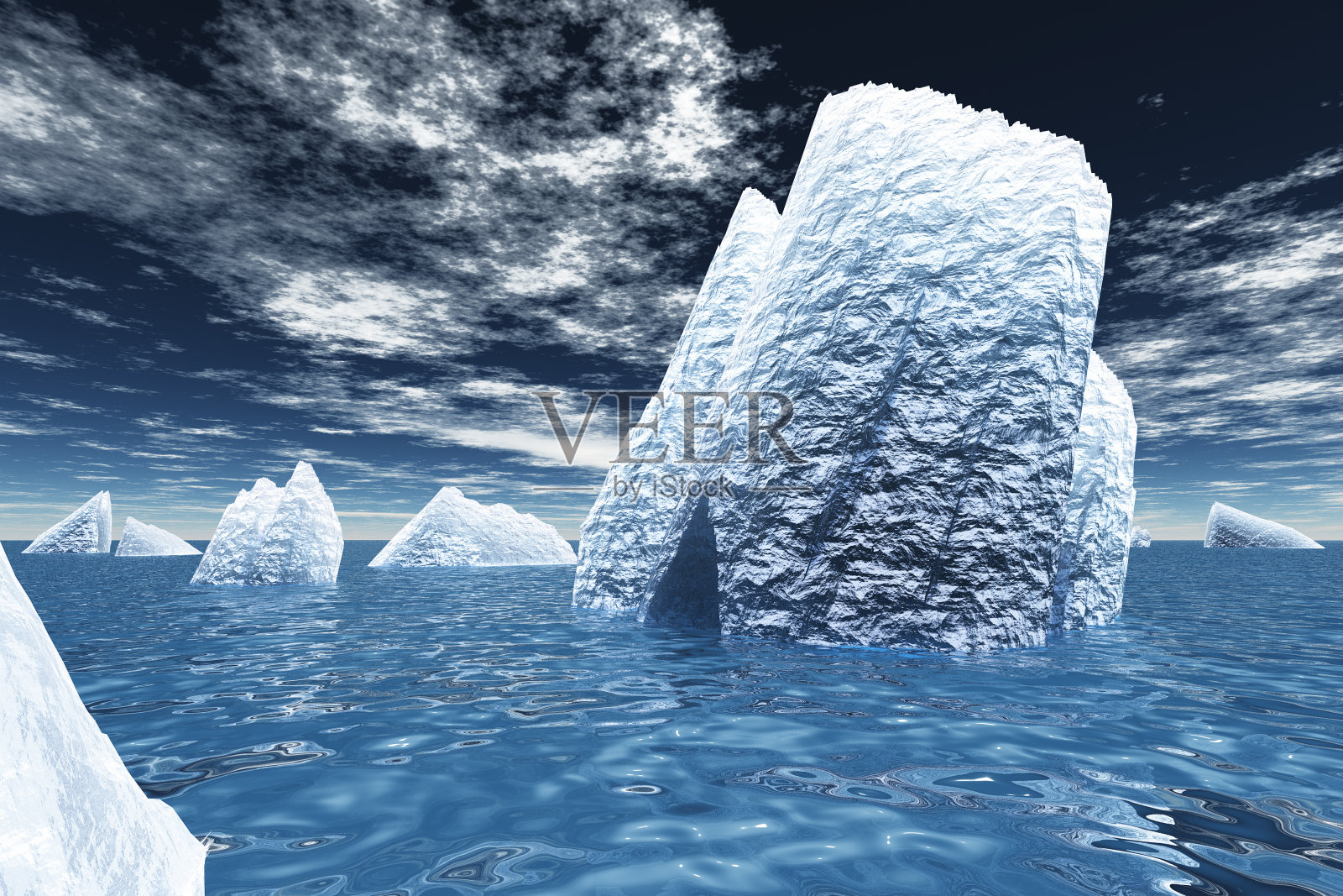 冰山照片摄影图片