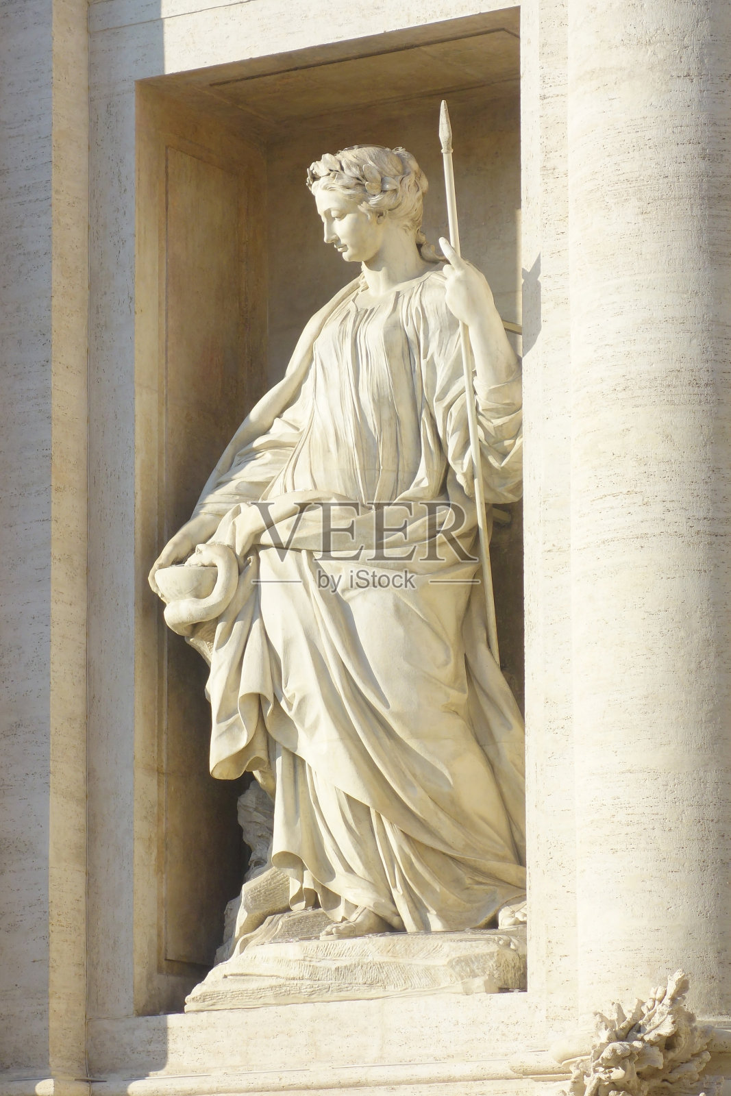 罗马健康特莱维喷泉雕像照片摄影图片