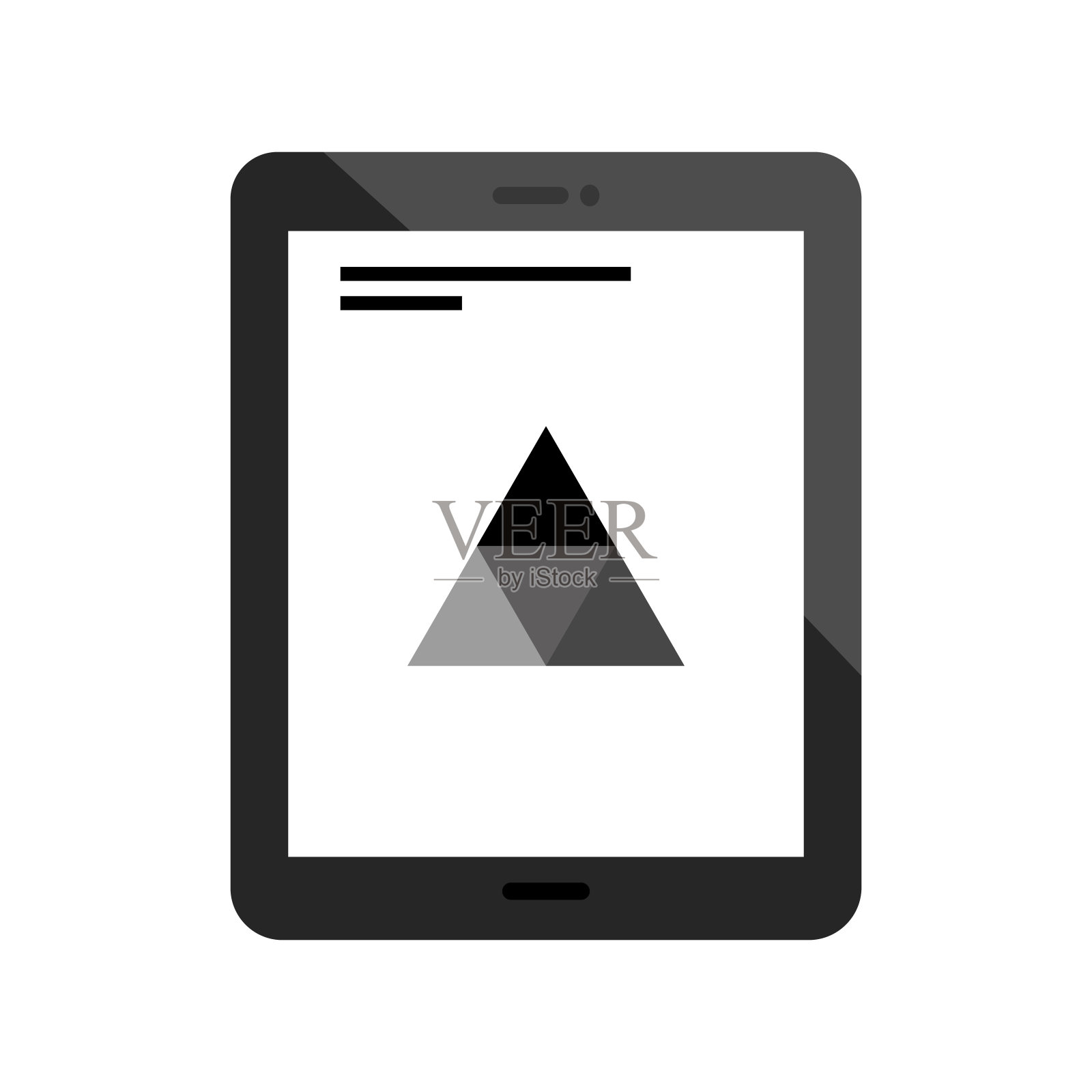 品牌平板电脑设计插画图片素材