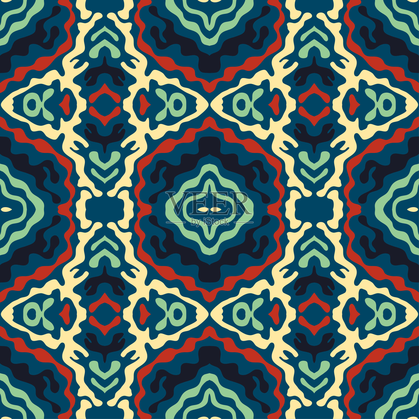 涂鸦背景无缝纹理插画图片素材