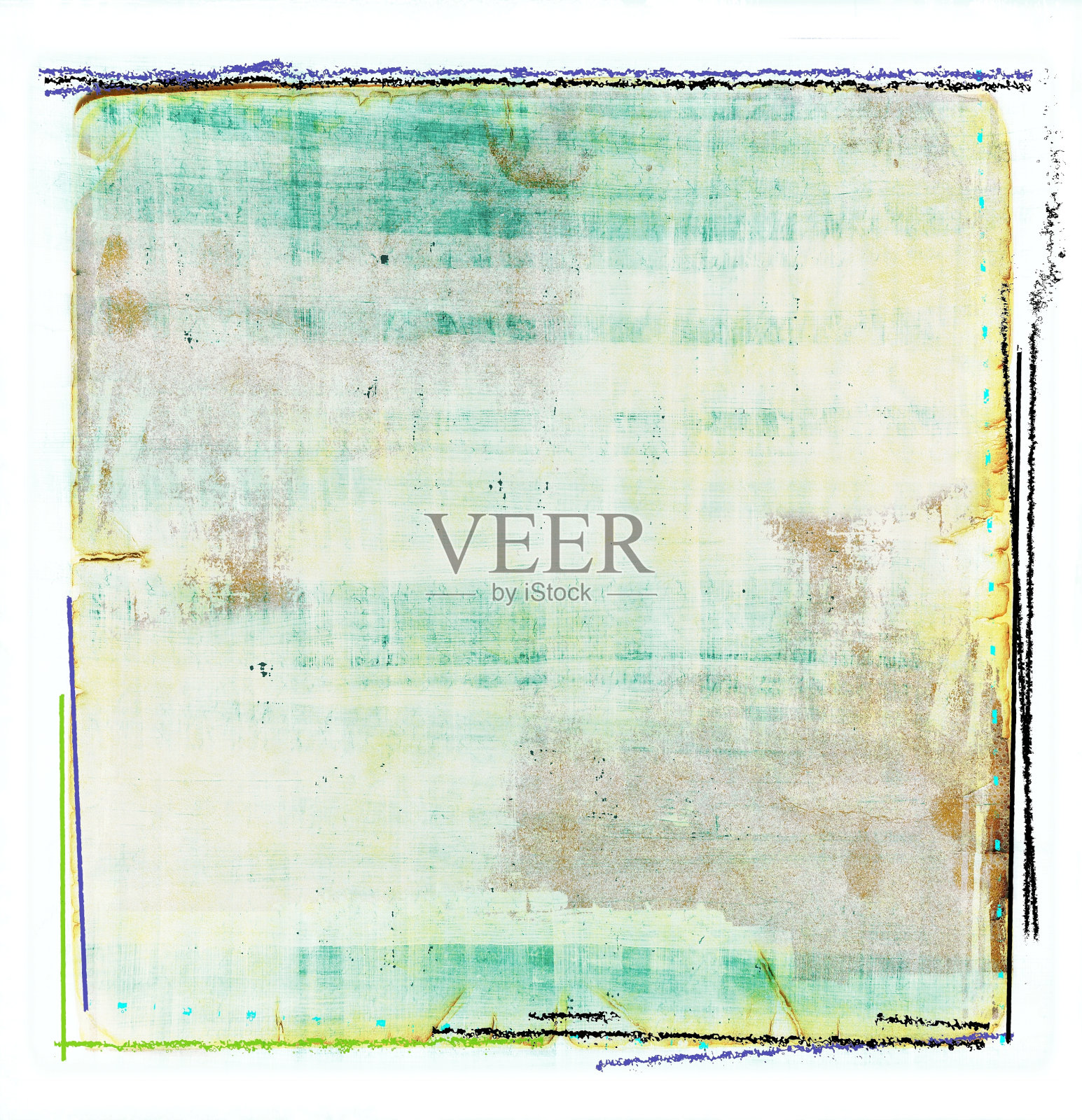 复古的绿色纸莎草表面作为纹理或背景。照片摄影图片