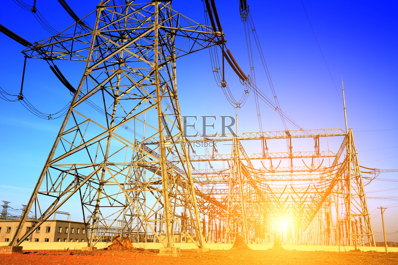 桥塔照片摄影图片