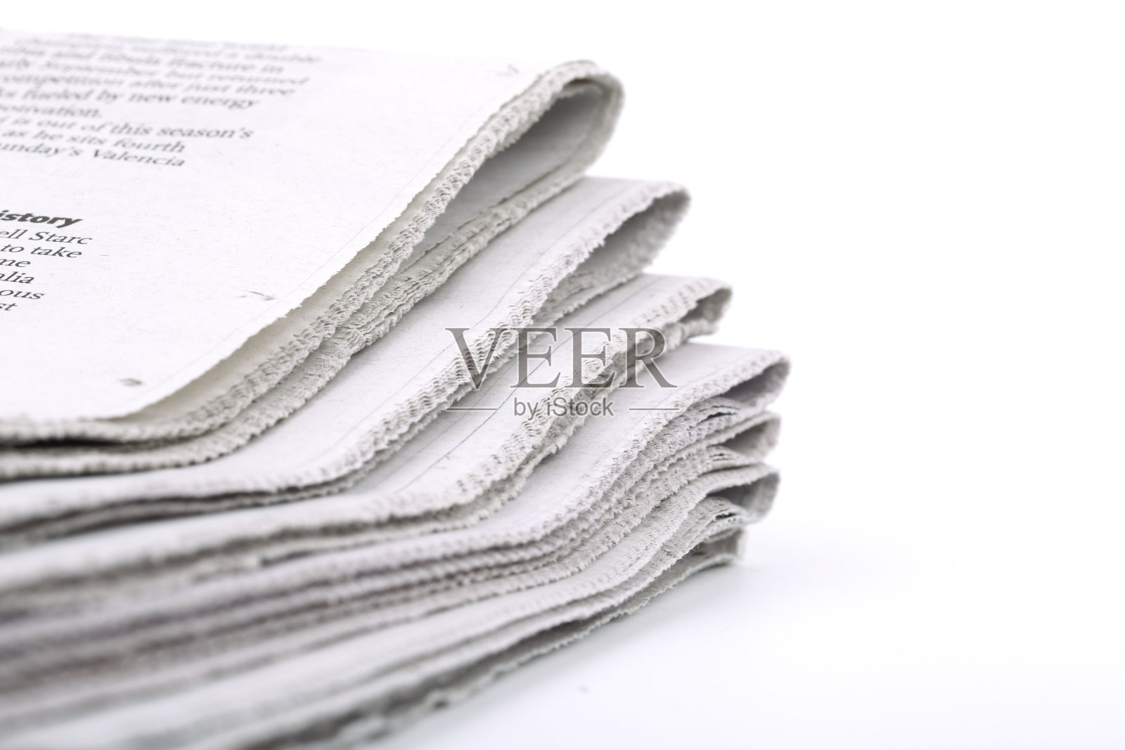 特写镜头的报纸照片摄影图片