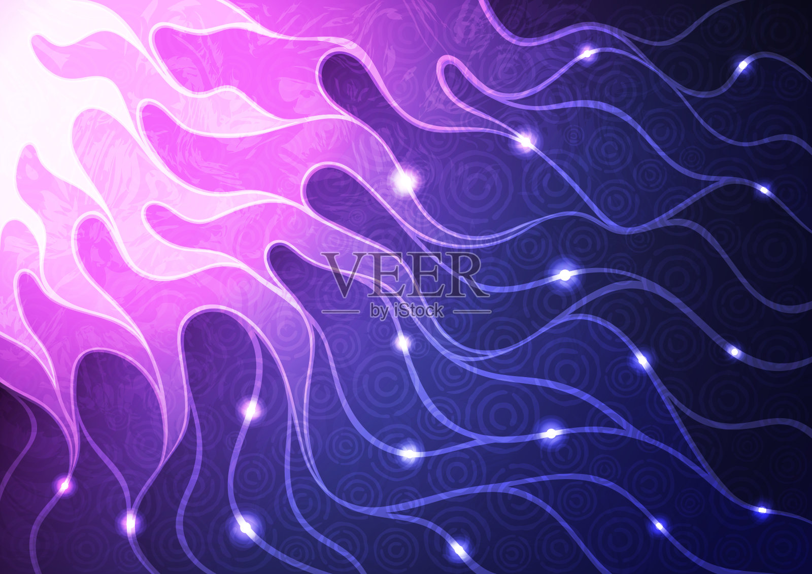 摘要紫色背景插画图片素材