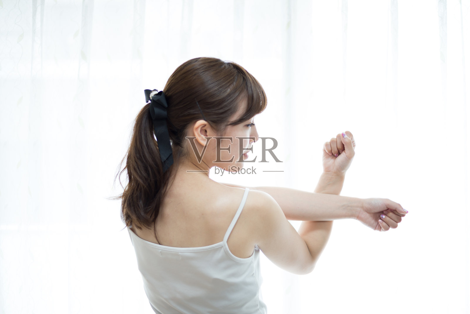 年轻的日本女性照片摄影图片