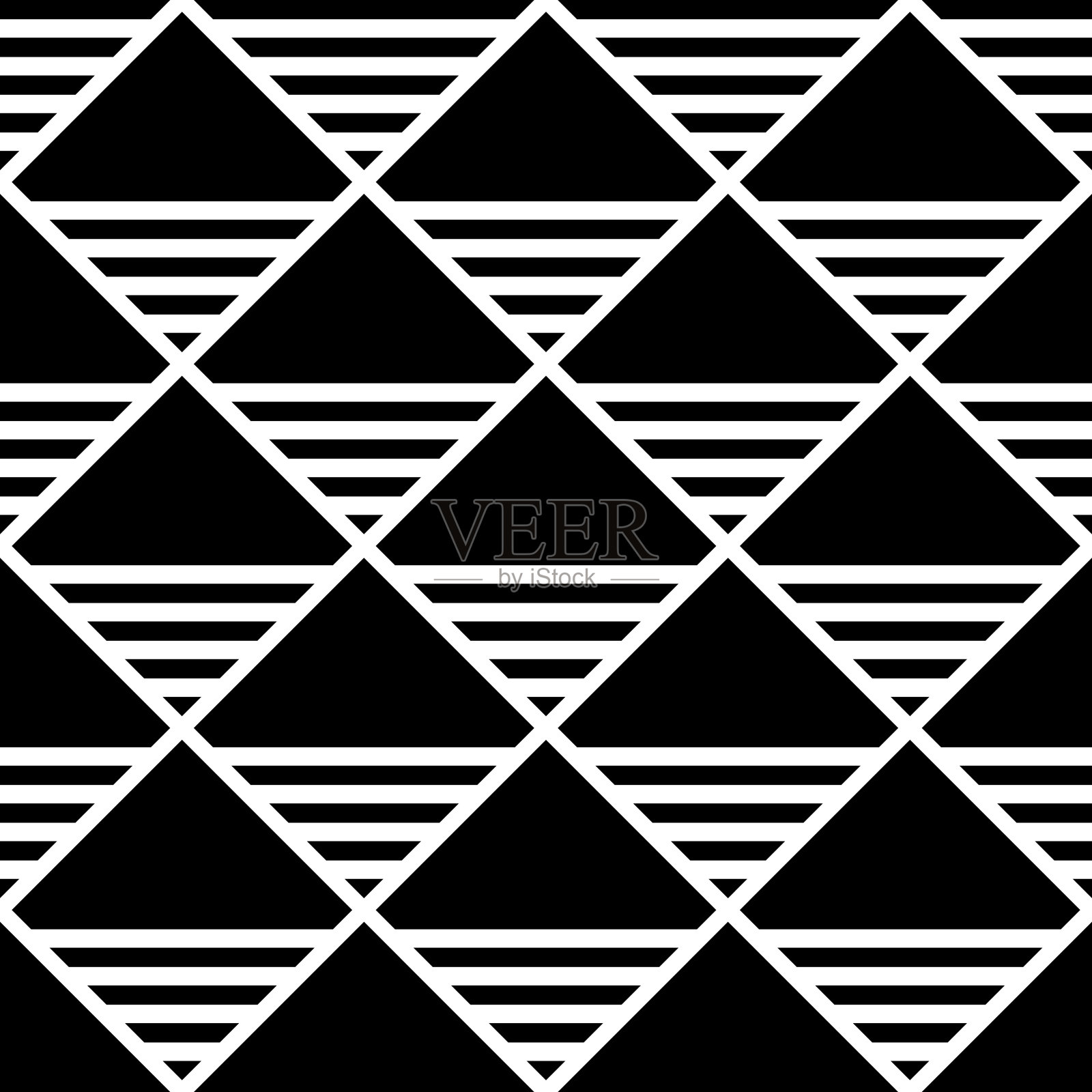 无缝的检查模式。插画图片素材