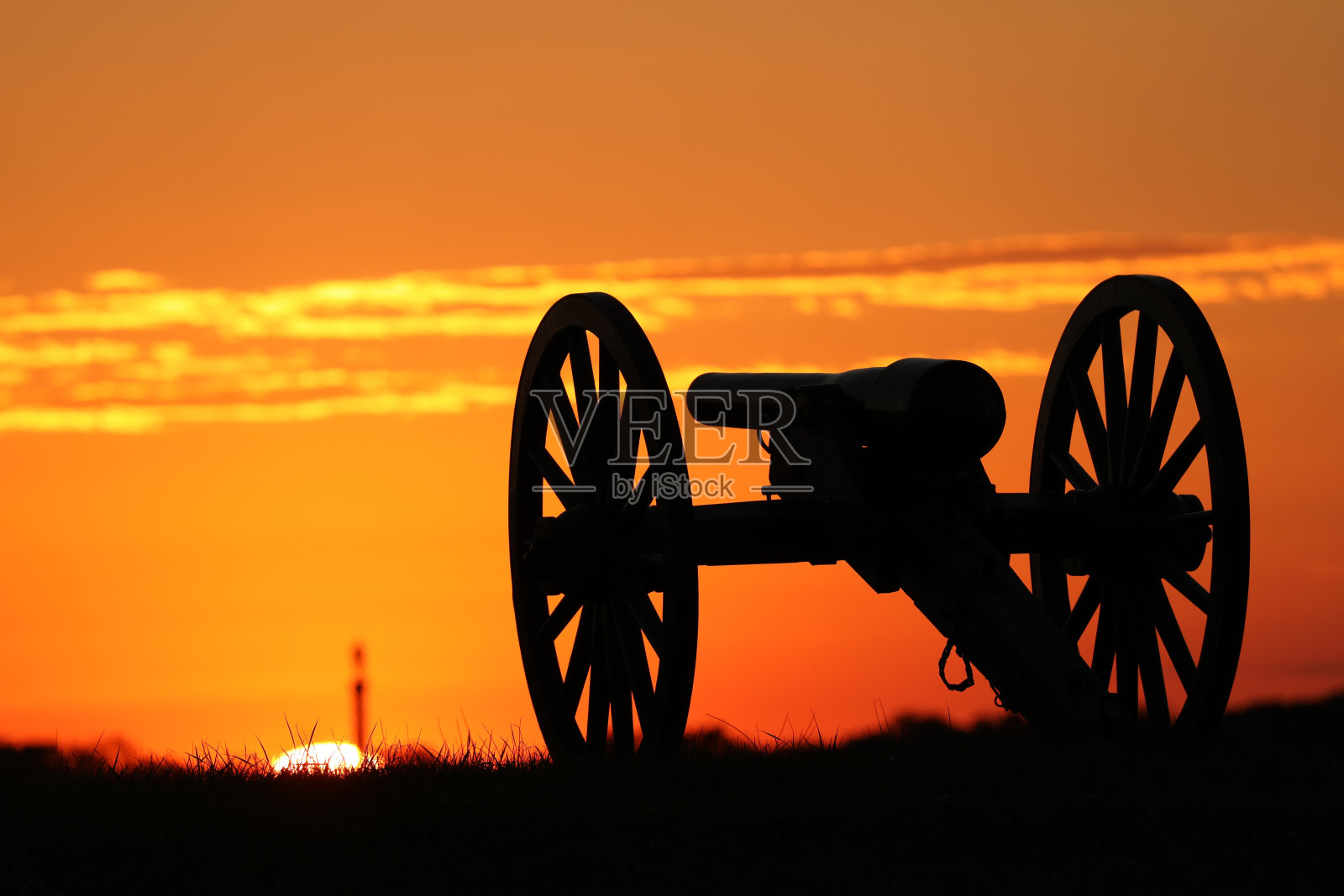 日出在葛底斯堡照片摄影图片