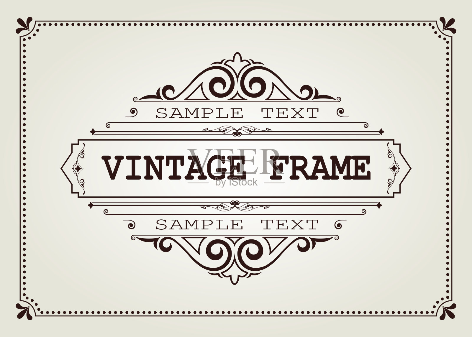 的框架插画图片素材