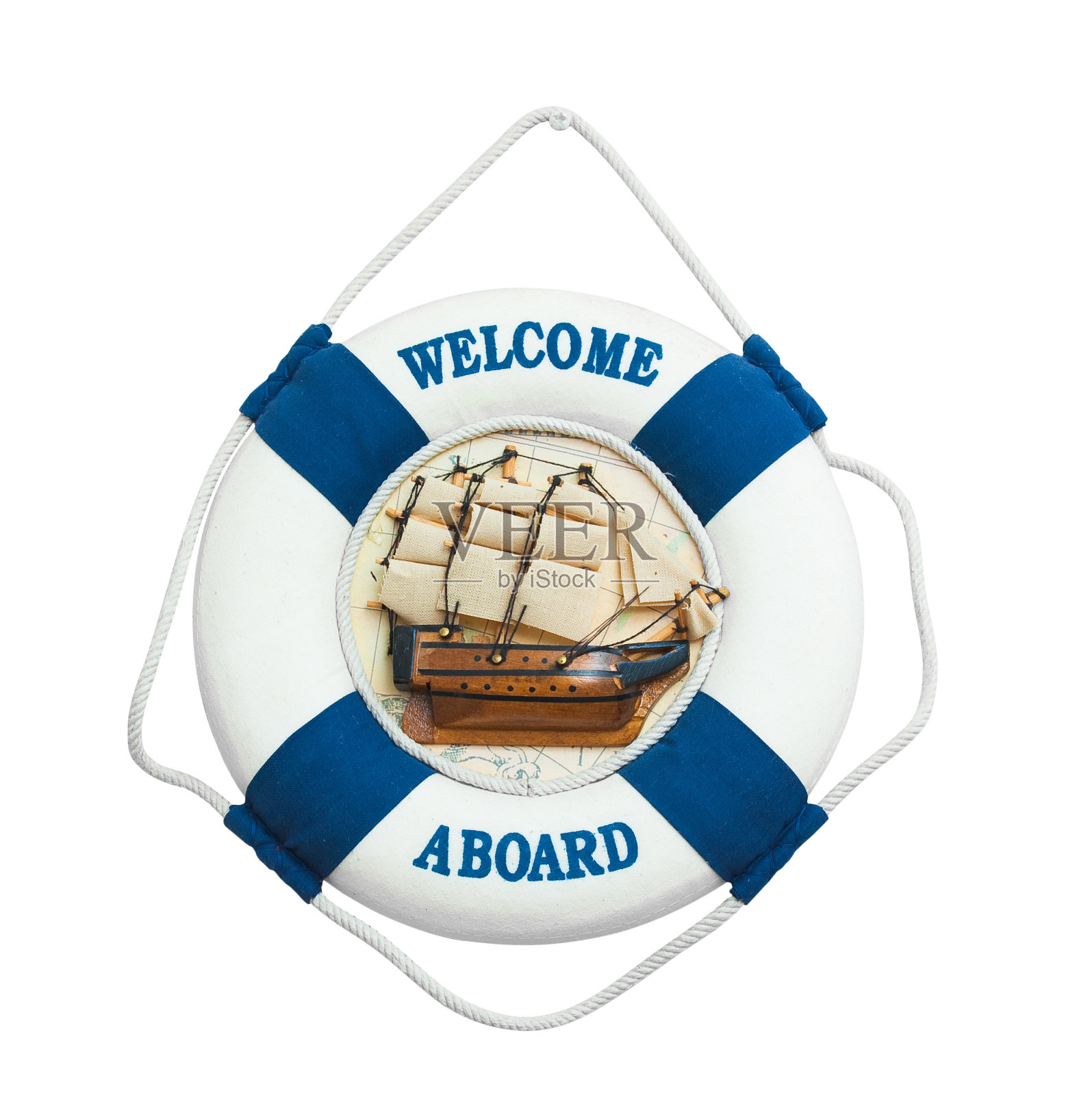 欢迎登上孤立的白色背景照片摄影图片