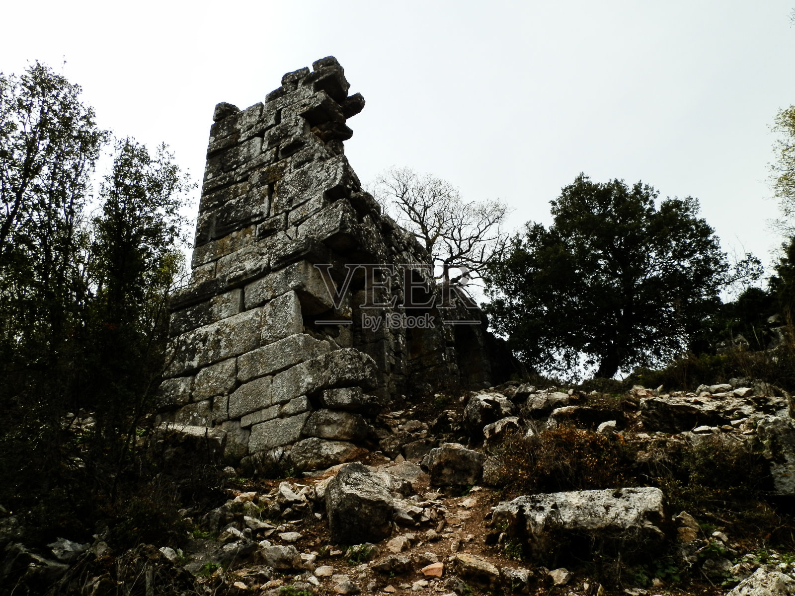 Termessos古城遗址照片摄影图片