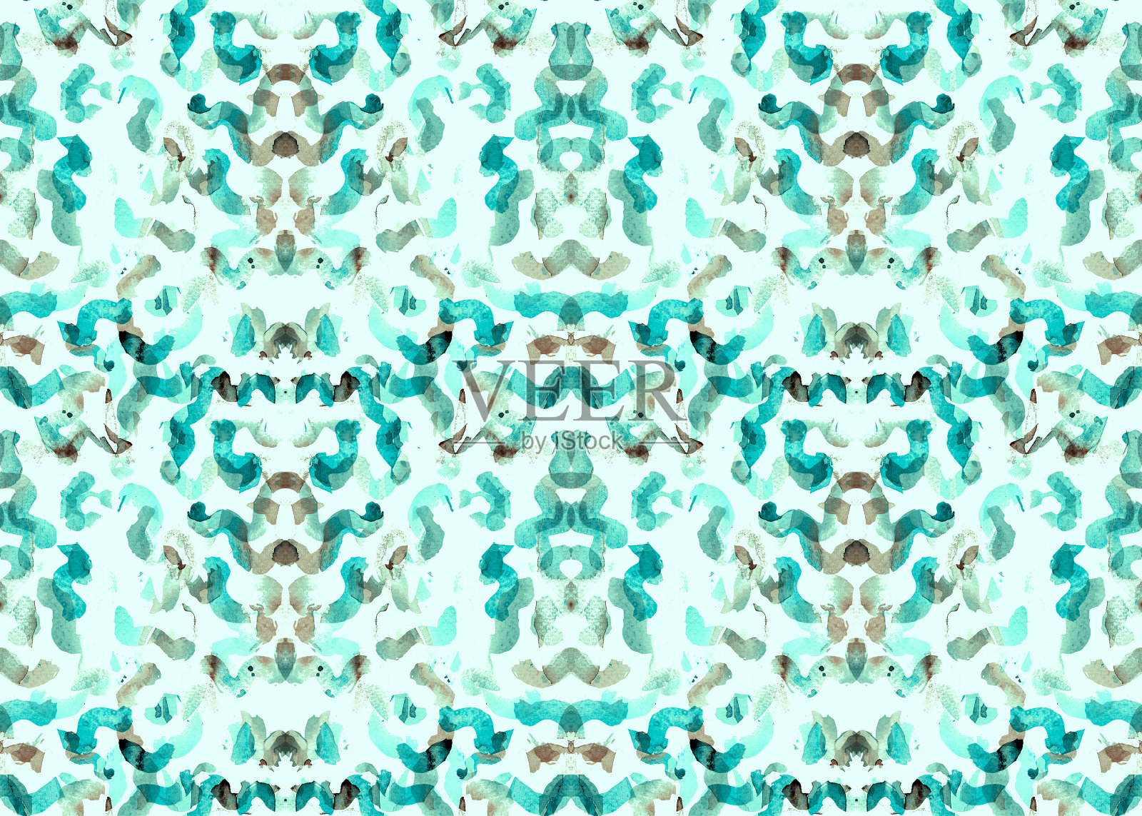 印尼无缝模式。插画图片素材